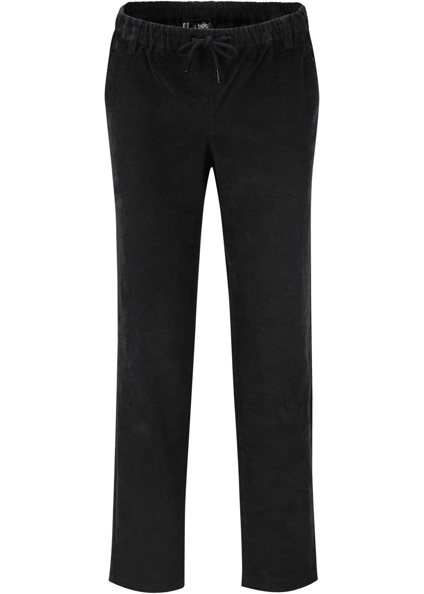 Pantaloni di velluto  con cordoncino (Nero) - bpc bonprix collection