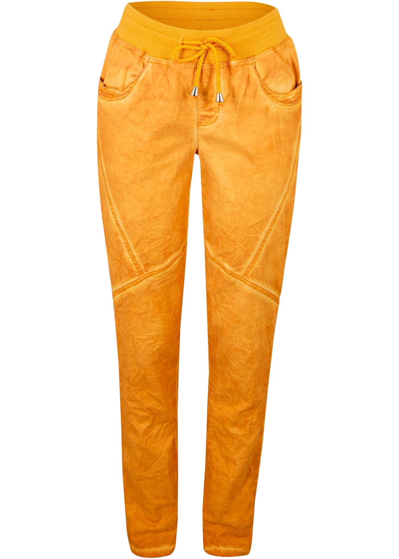 Pantaloni cargo effetto usato (Arancione) - bpc bonprix collection