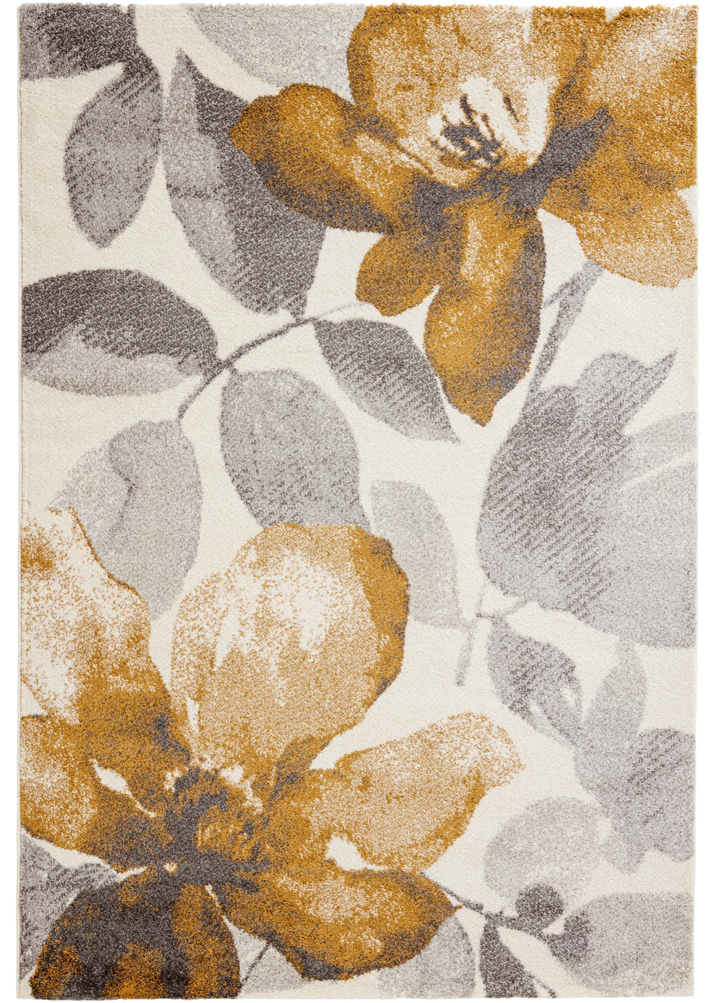 Tappeto con fiori grandi (Oro) - bpc living bonprix collection
