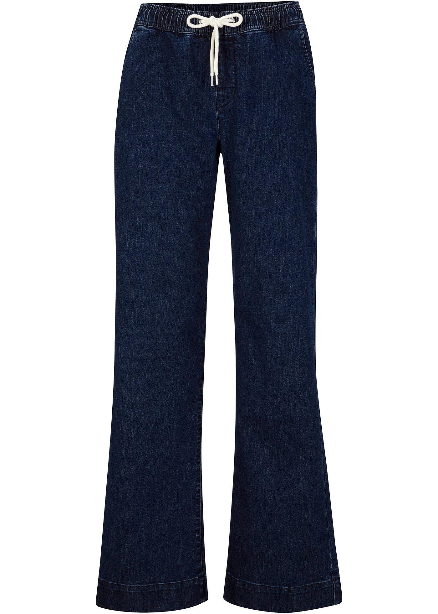 Jeans elasticizzati, wide leg (Blu) - John Baner JEANSWEAR