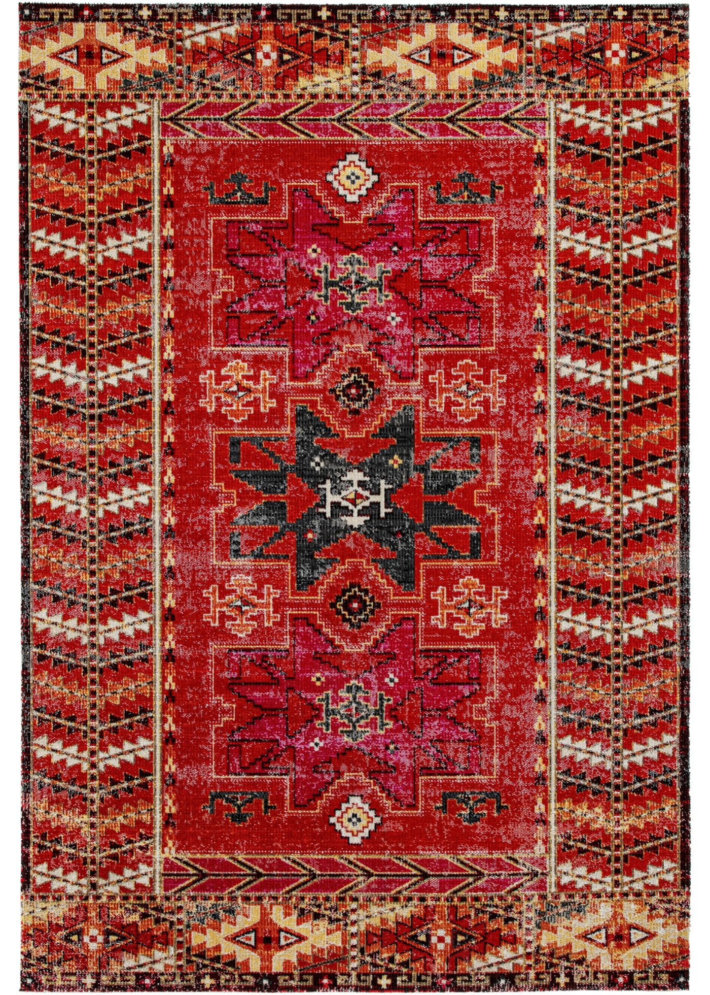 Tappeto kilim da interno ed esterno (Rosso) - bpc living bonprix collection