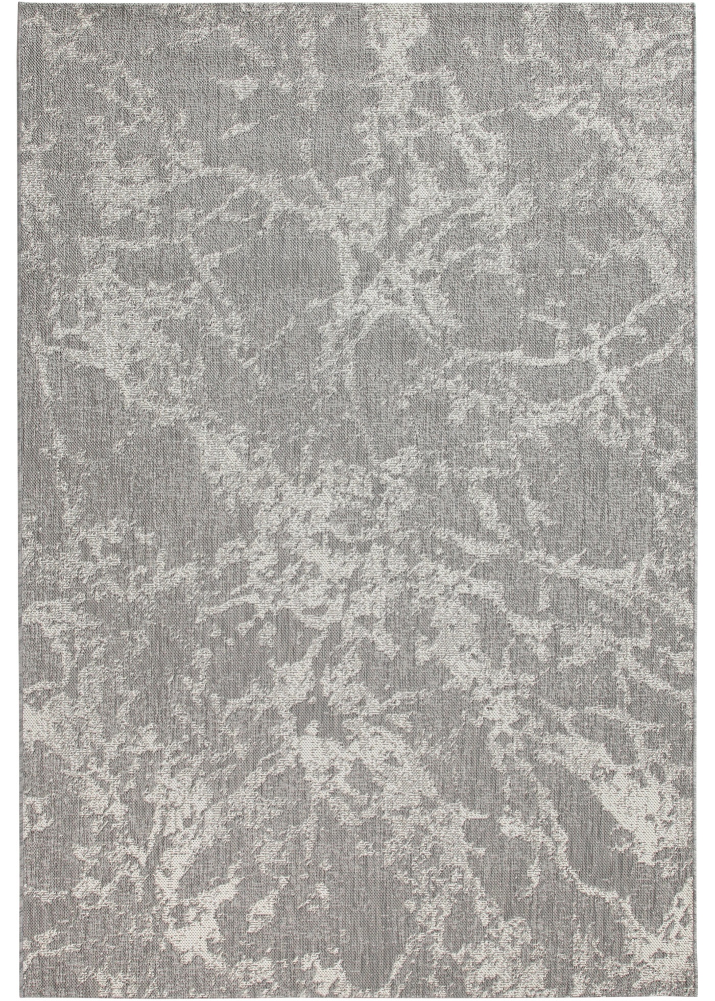 Tappeto da interno ed esterno con fantasia stile marmo (Grigio) - bpc living bonprix collection