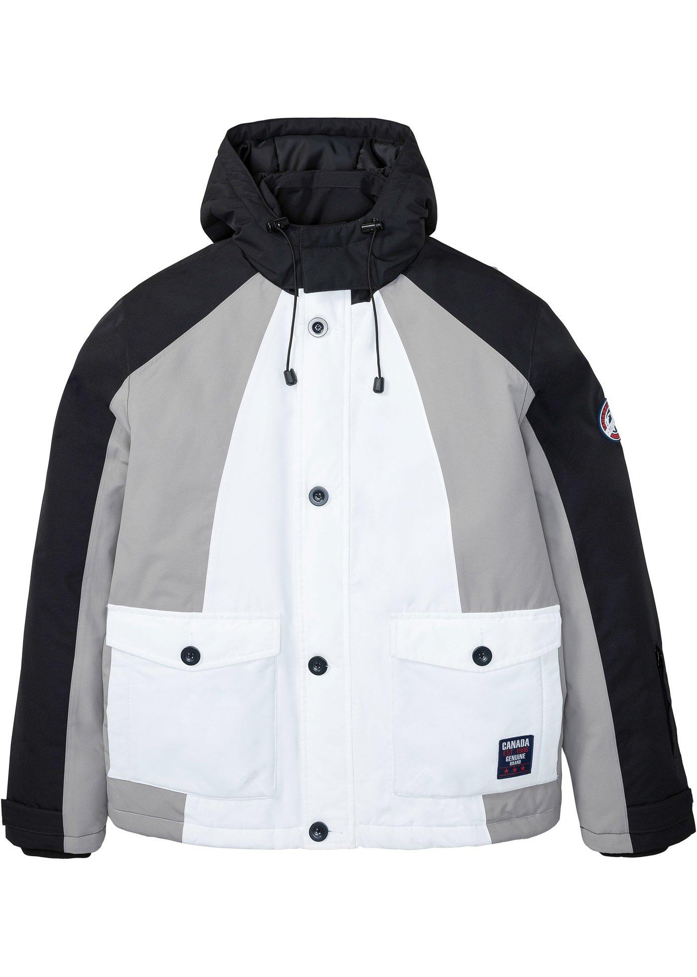 Giacca tecnica con ghetta paraneve (Bianco) - bpc bonprix collection