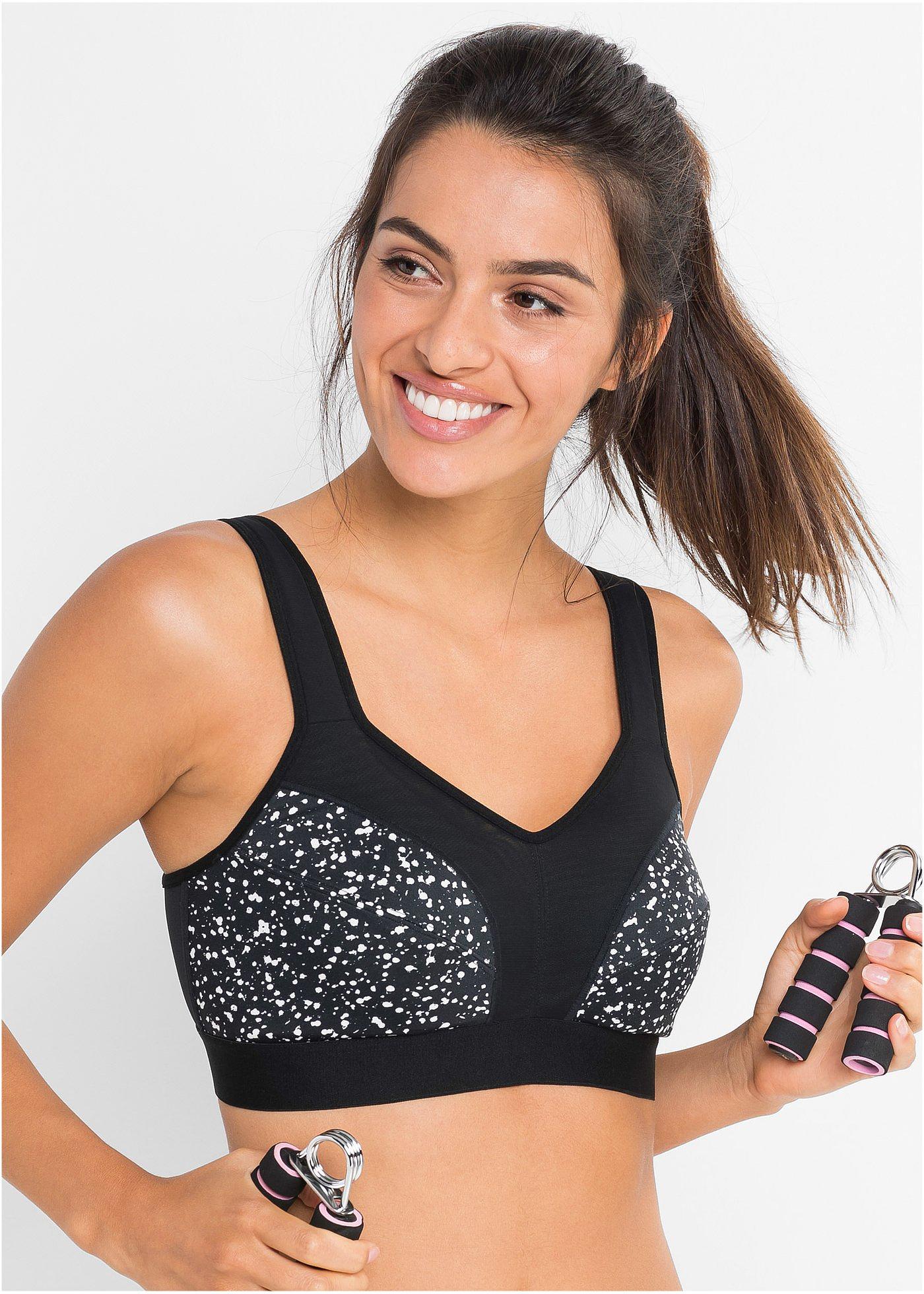 Reggiseno Sportivo Pump Senza Ferretto - Bianco, Taglia L (Circonferenza Sottoseno 83/87 Cm) - Foto 3