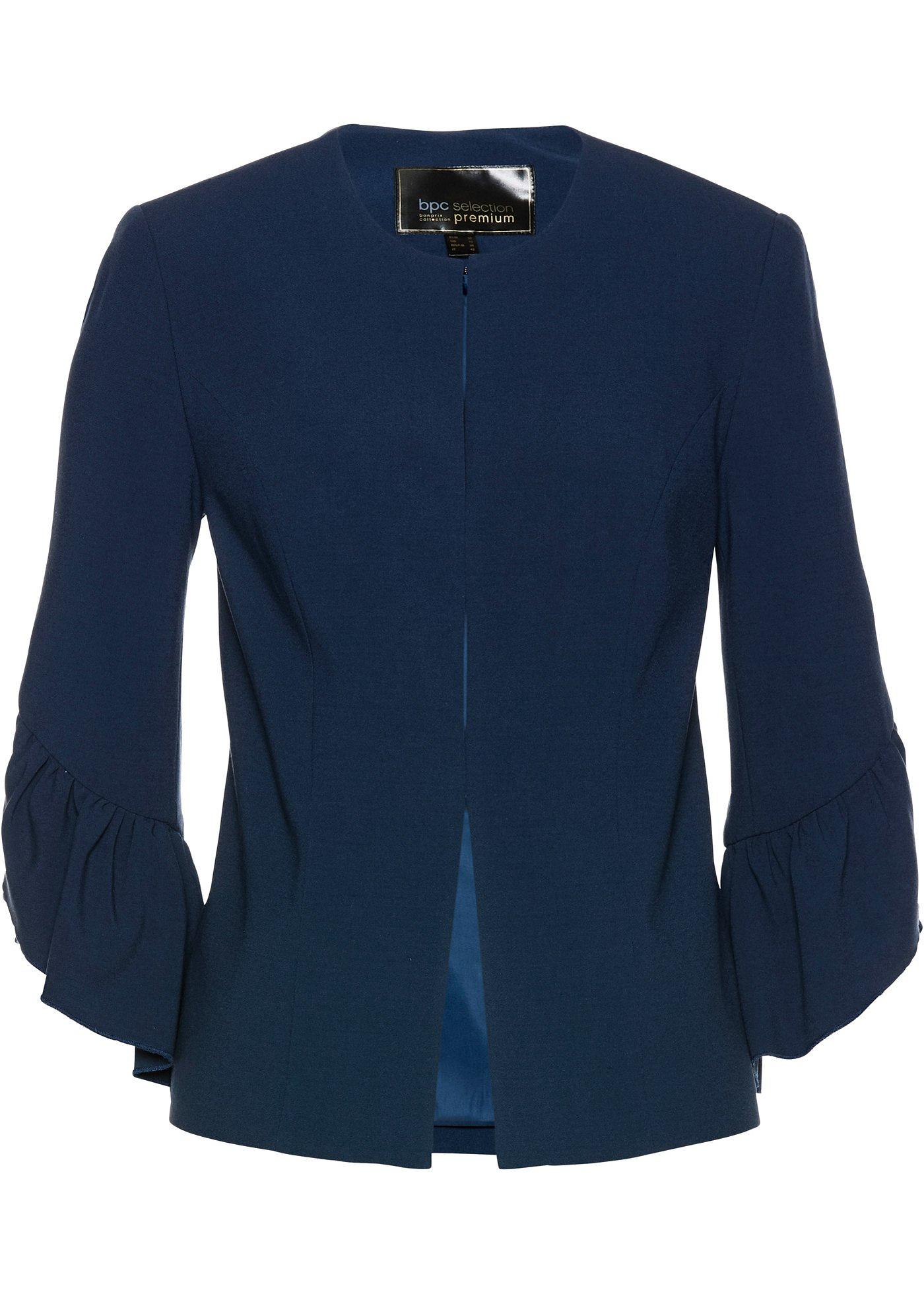 Blazer con volant (Blu) - bpc selection premium