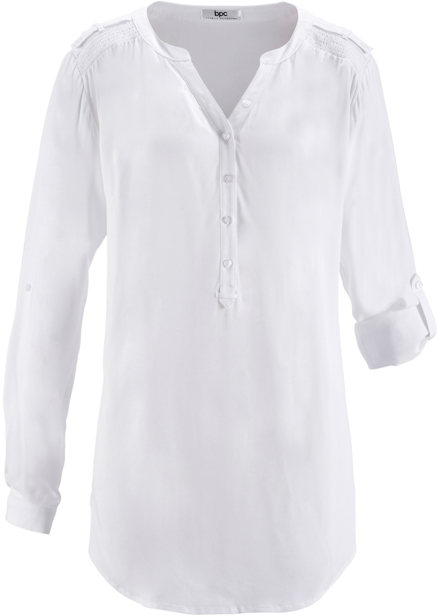 Купить белую рубашку женскую с длинным. Bonprix туника удлинённая. Белая туника bonprix. Блузка. Блузка из муслина.