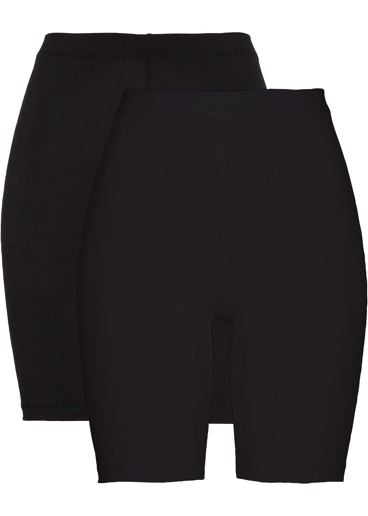 Pantaloncini da ciclista (pacco da 2) (Nero) - bpc selection