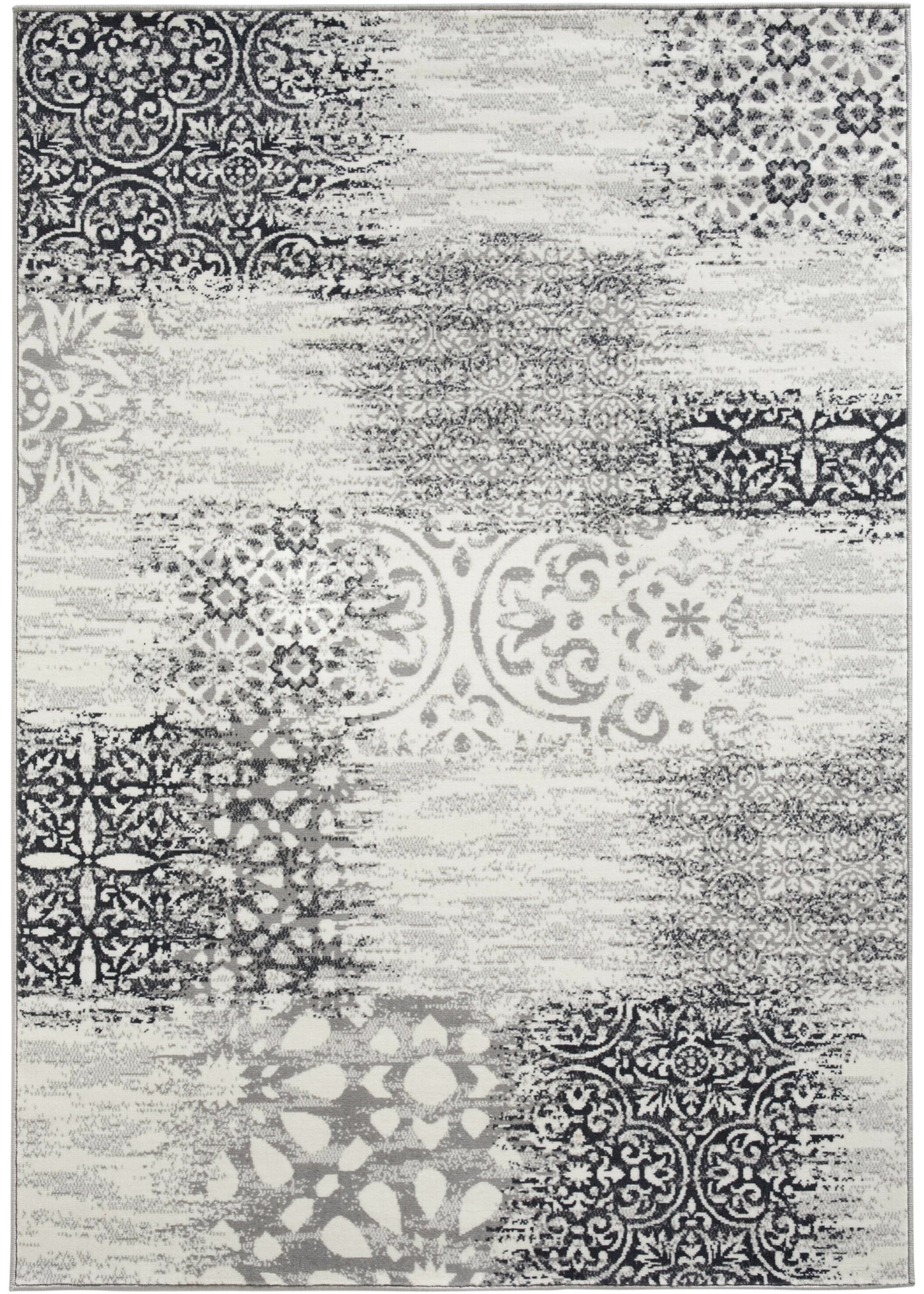 Tappeto patchwork (Grigio) - bpc living bonprix collection