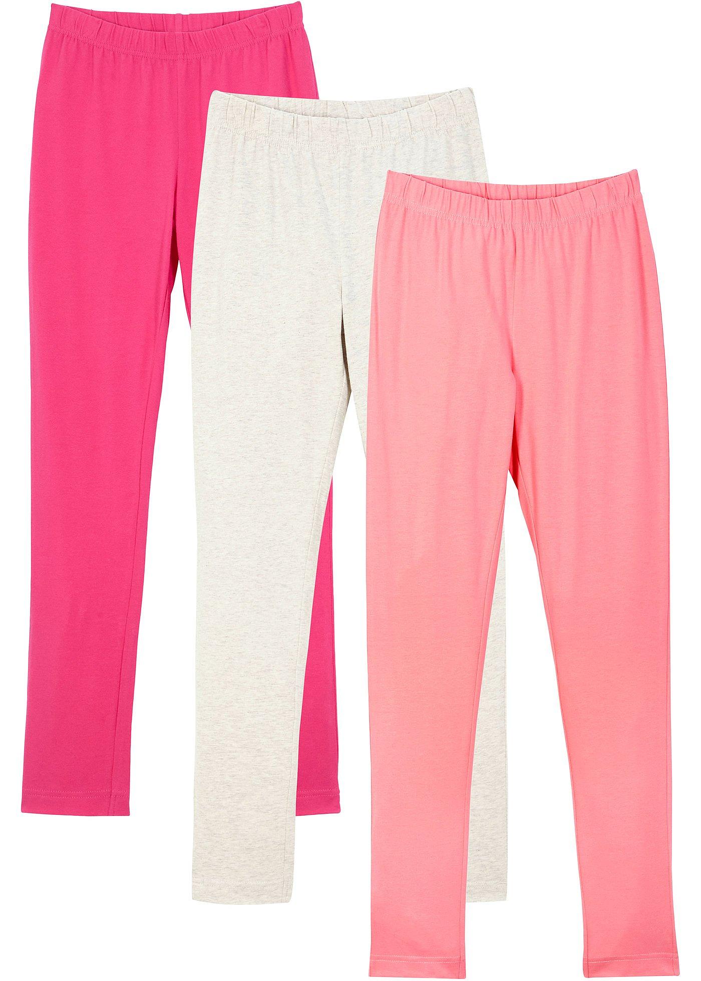 Leggings (pacco da 3) (Fucsia) - bpc bonprix collection
