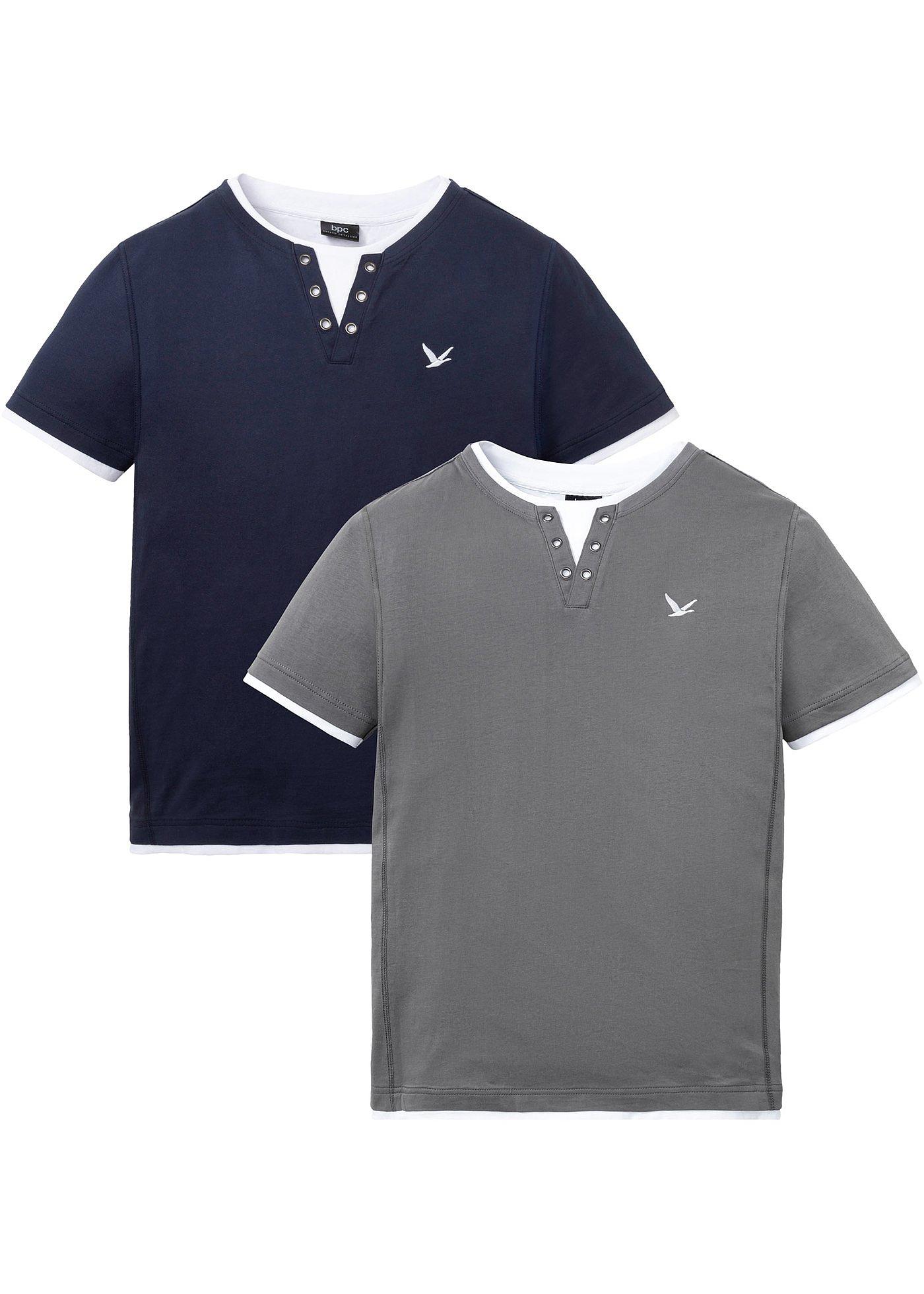 T-shirt  2 in 1 (pacco da 2)