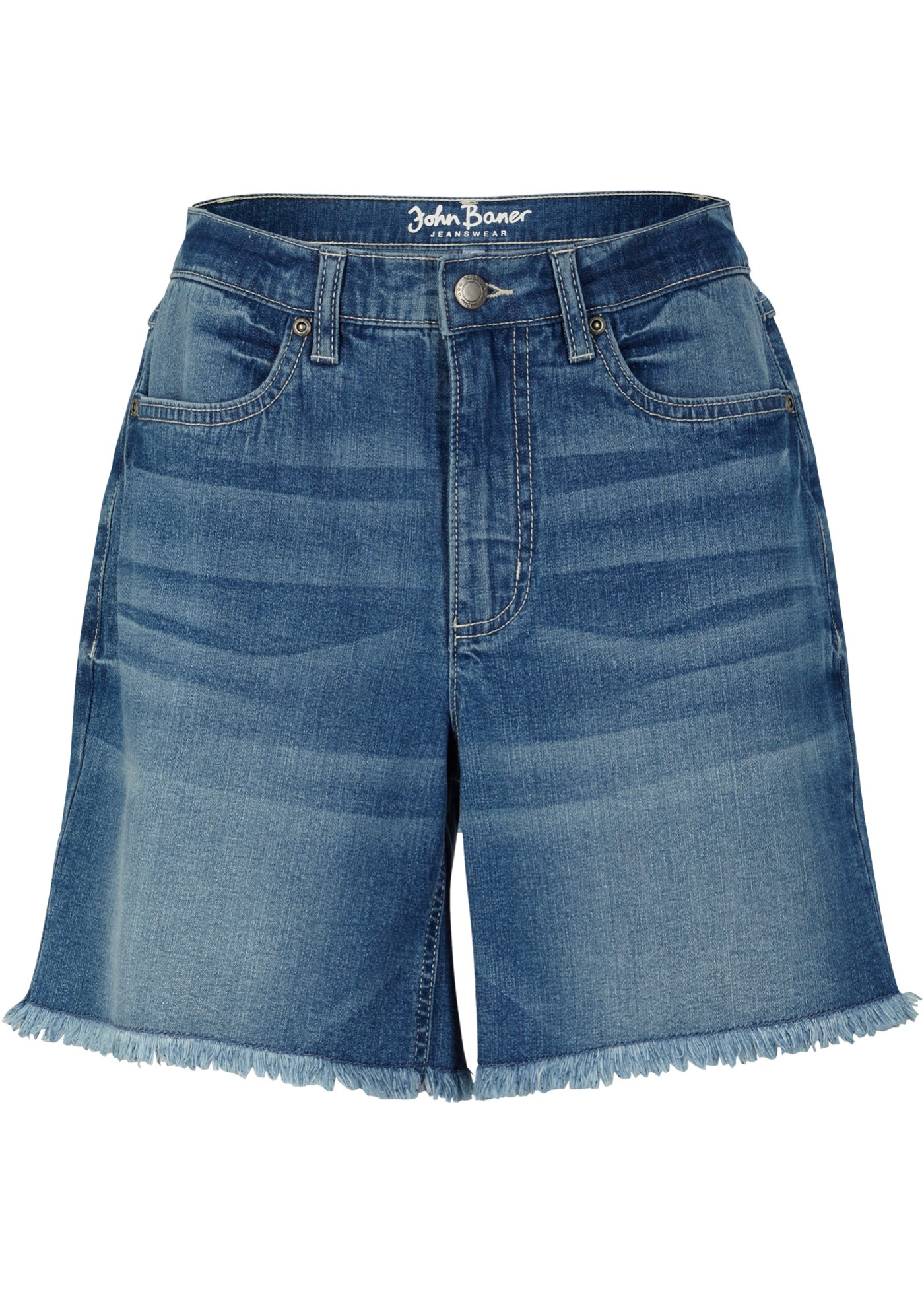 Shorts di jeans elasticizzati (Blu) - John Baner JEANSWEAR