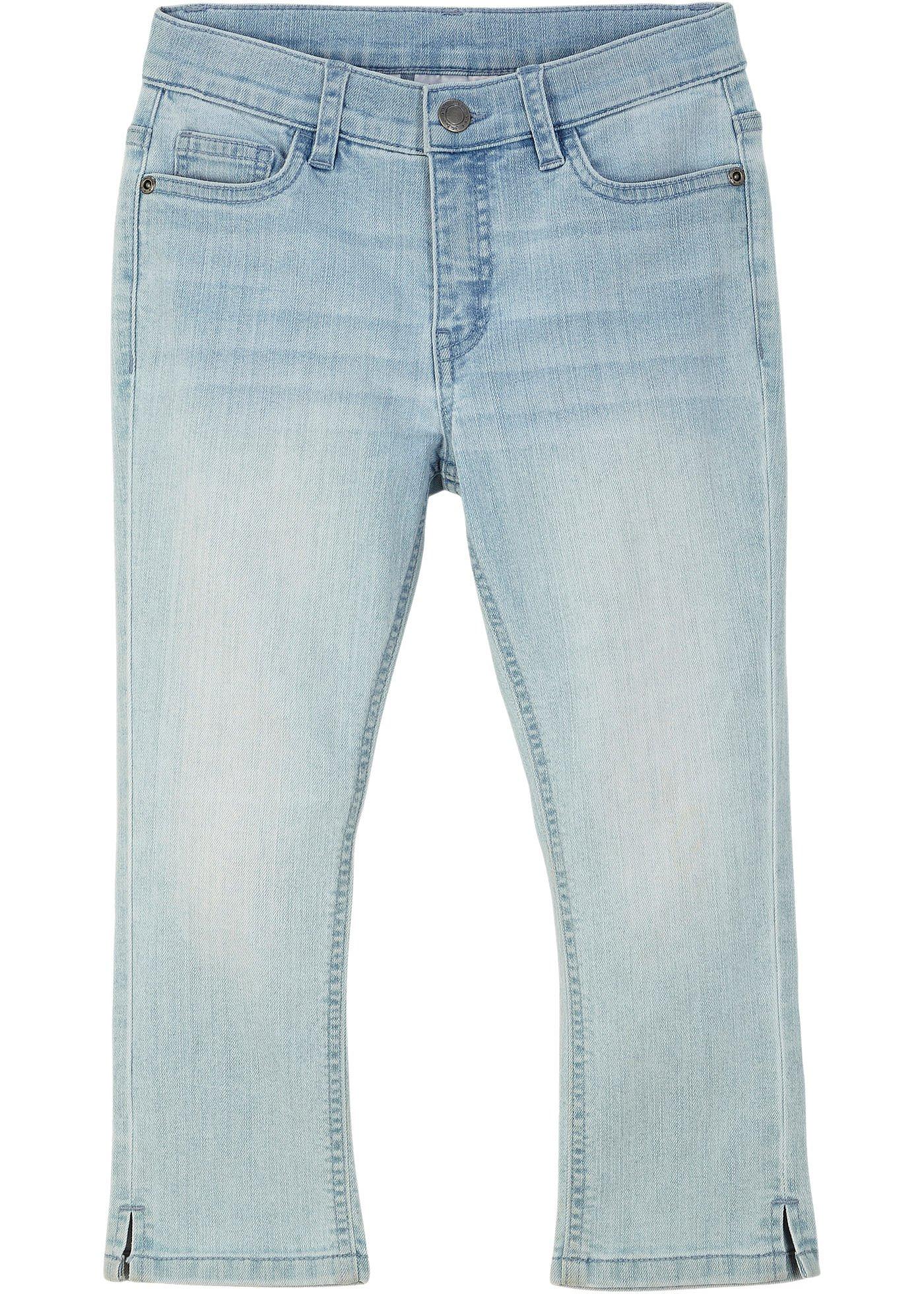 Jeans capri, vita media