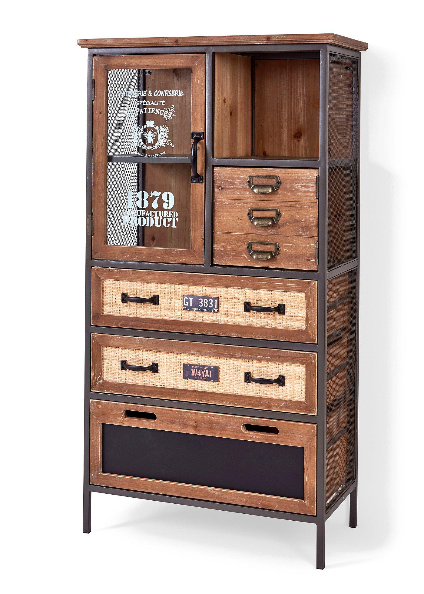 Credenza con vetrina