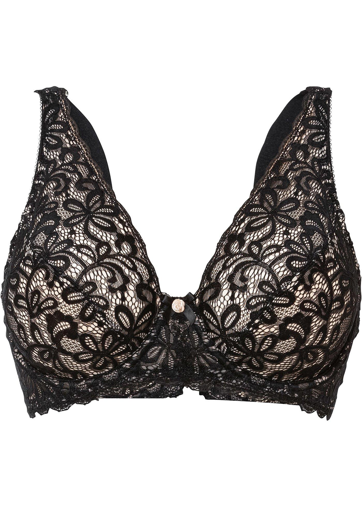 Reggiseno con ferretto e pizzo delicato