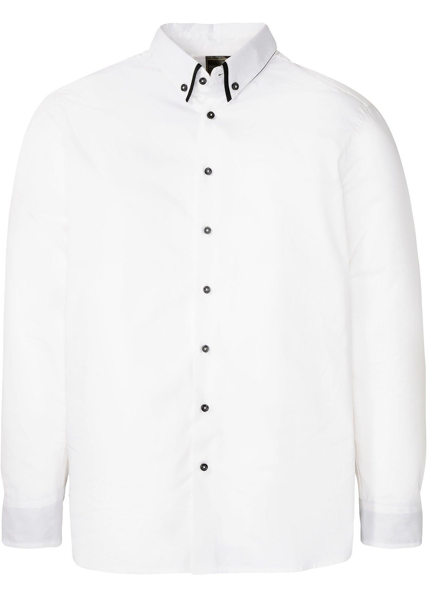 Camicia elegante a maniche lunghe in puro cotone