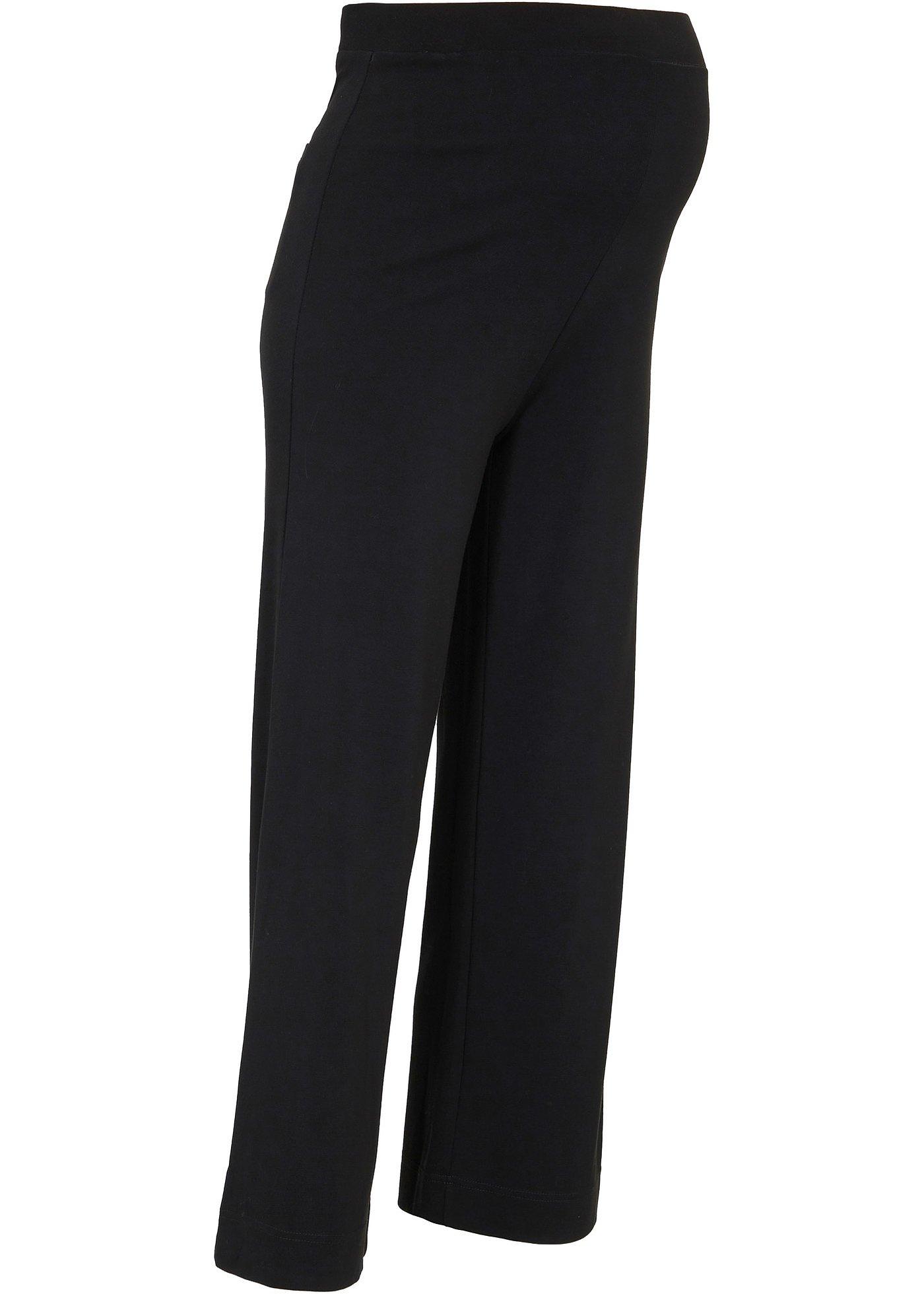 Pantaloni culotte cropped