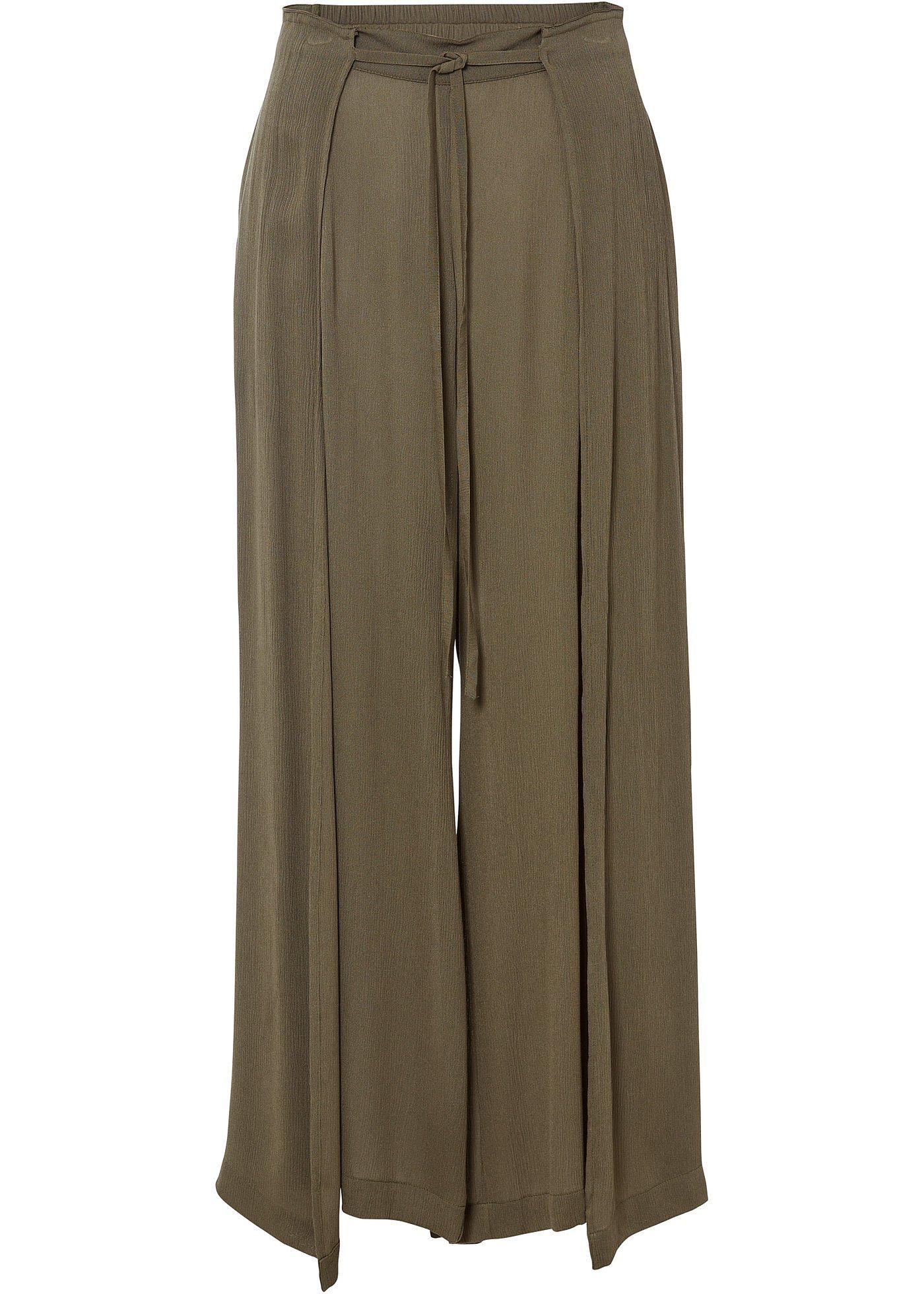Pantaloni in viscosa fluente
