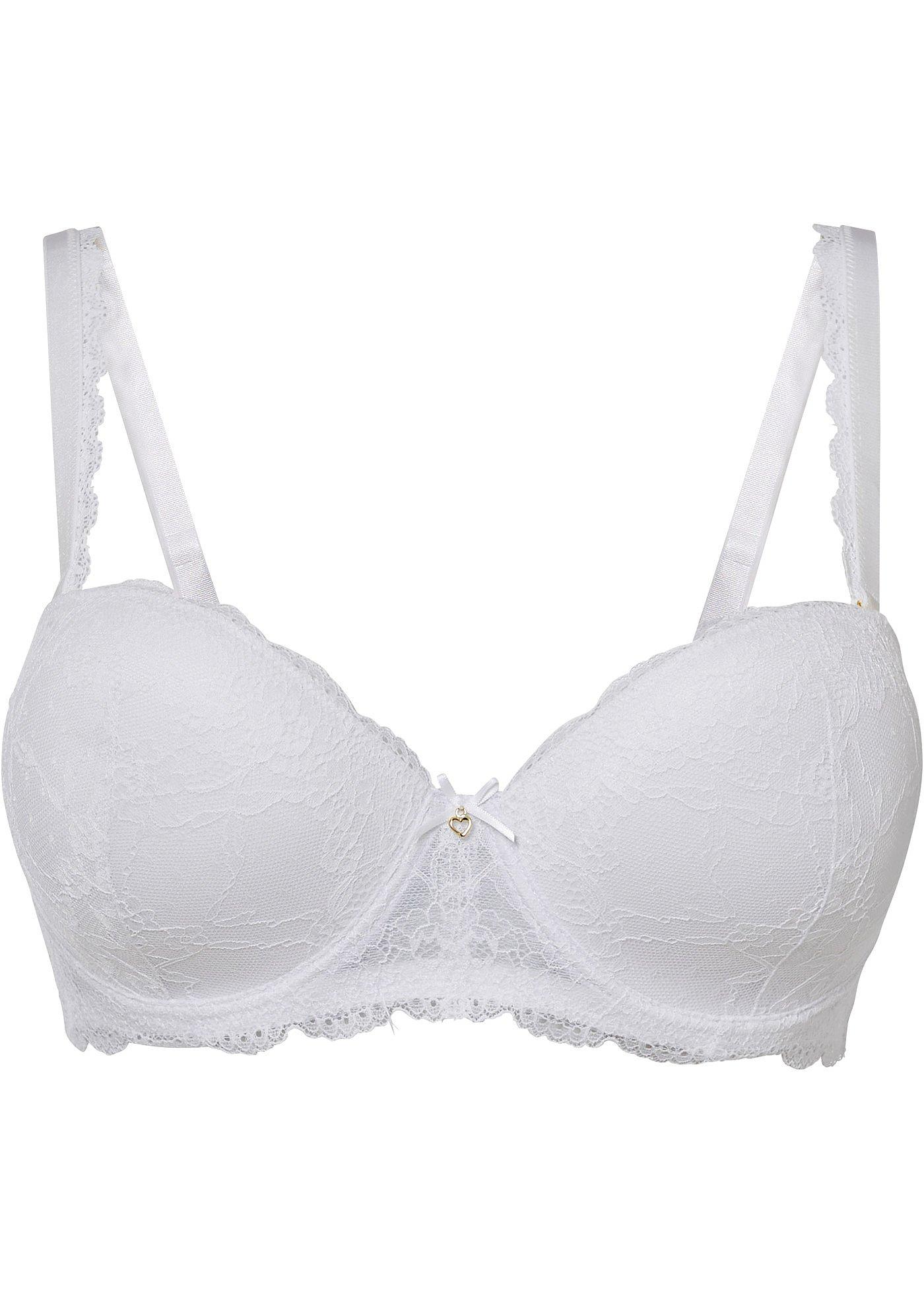 Reggiseno a balconcino multiway con ferretto in poliammide riciclata