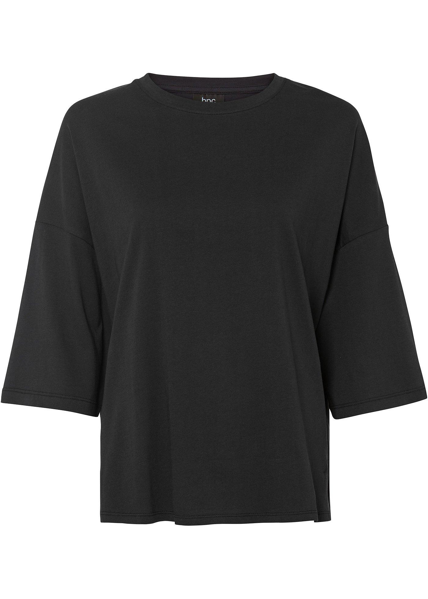 Maglia oversize in misto cotone biologico elasticizzato