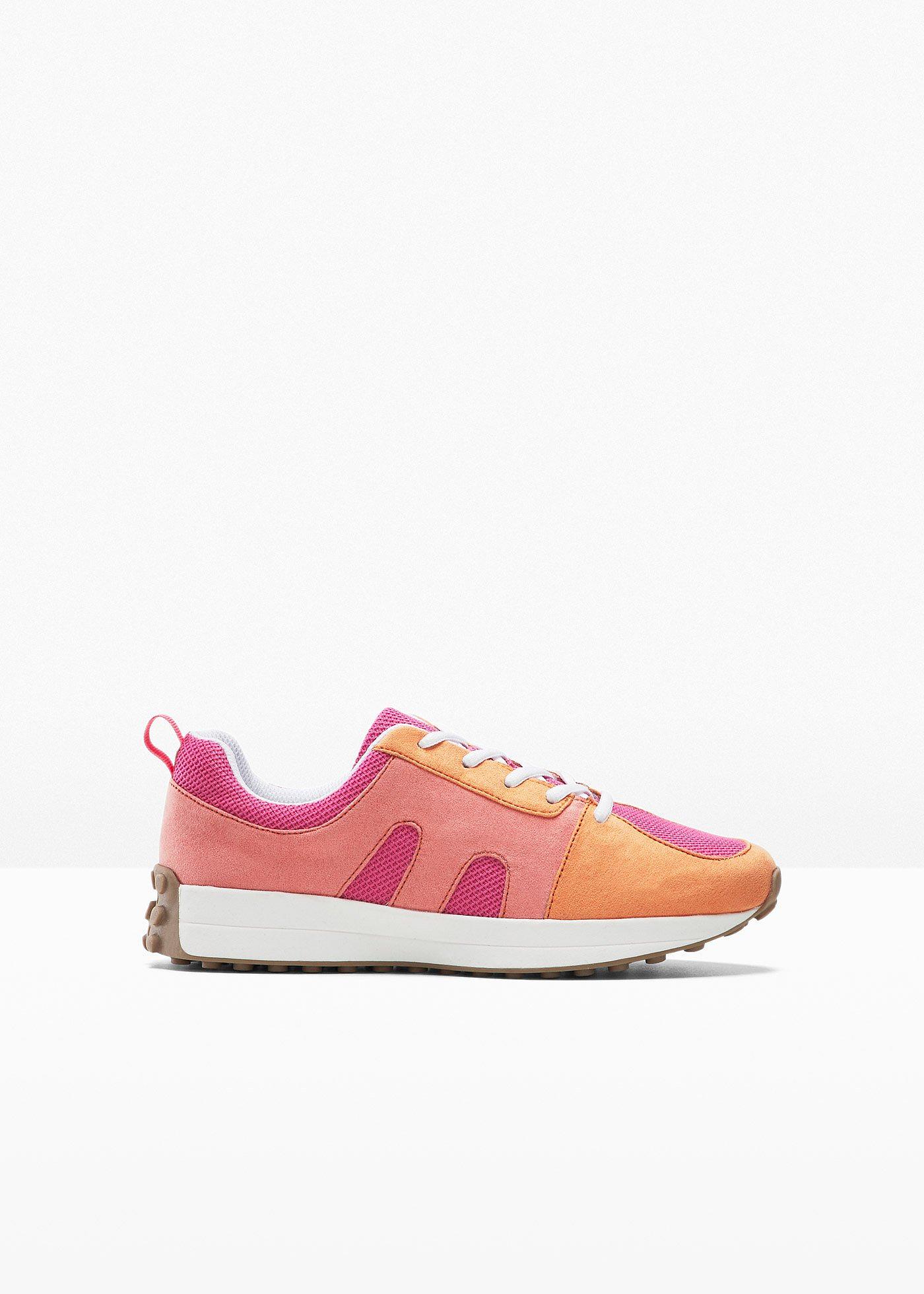 Sneaker con inserto in mesh