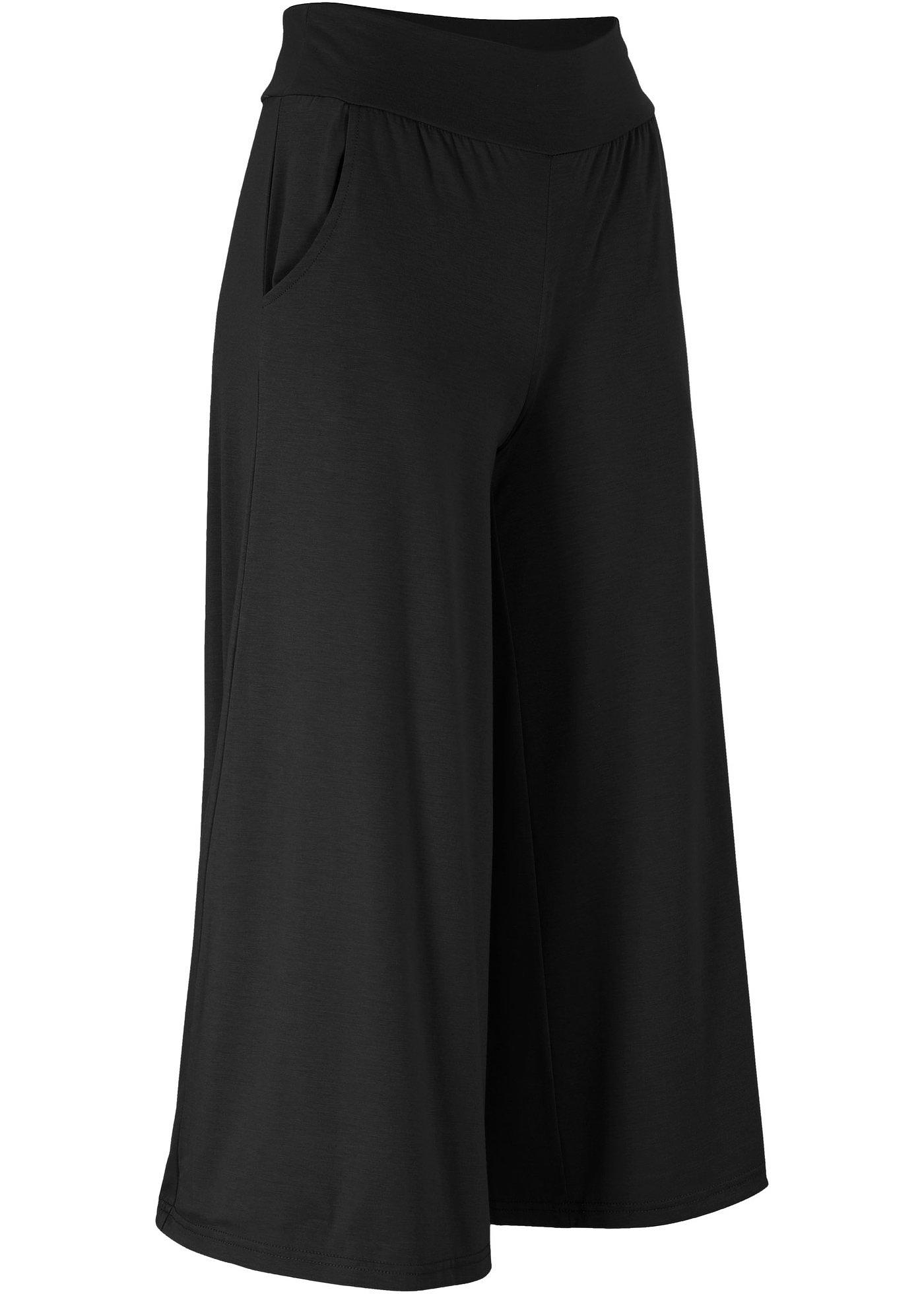 Pantaloni culotte loungewear con gambe larghe