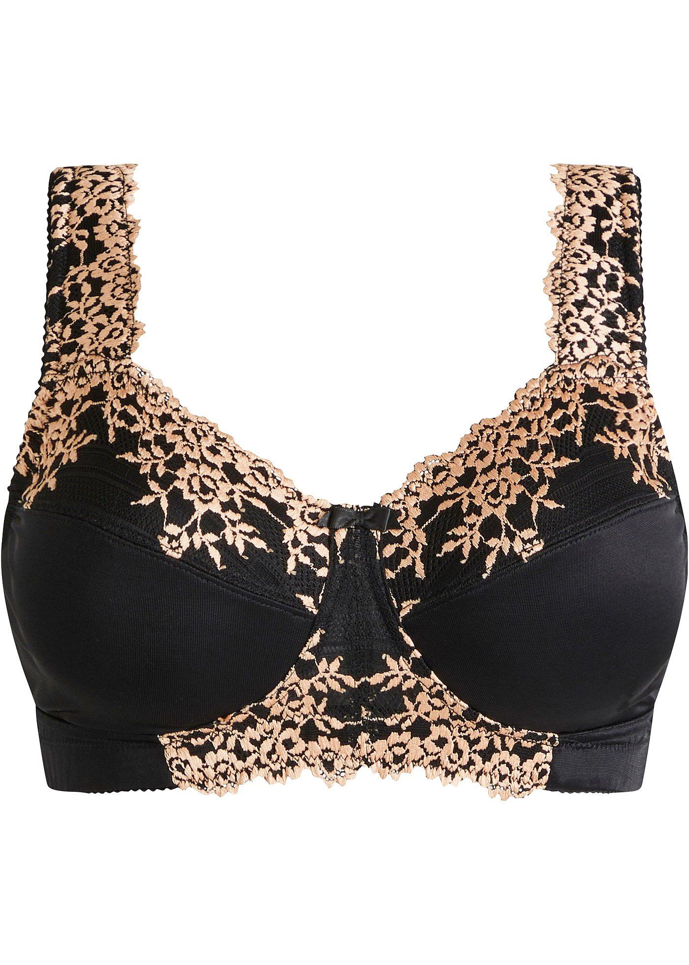 Reggiseno contenitivo senza ferretto con spalline imbottite
