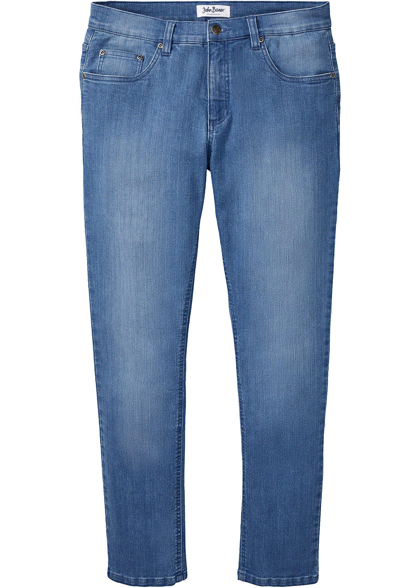 Jeans leggeri slim fit, straight