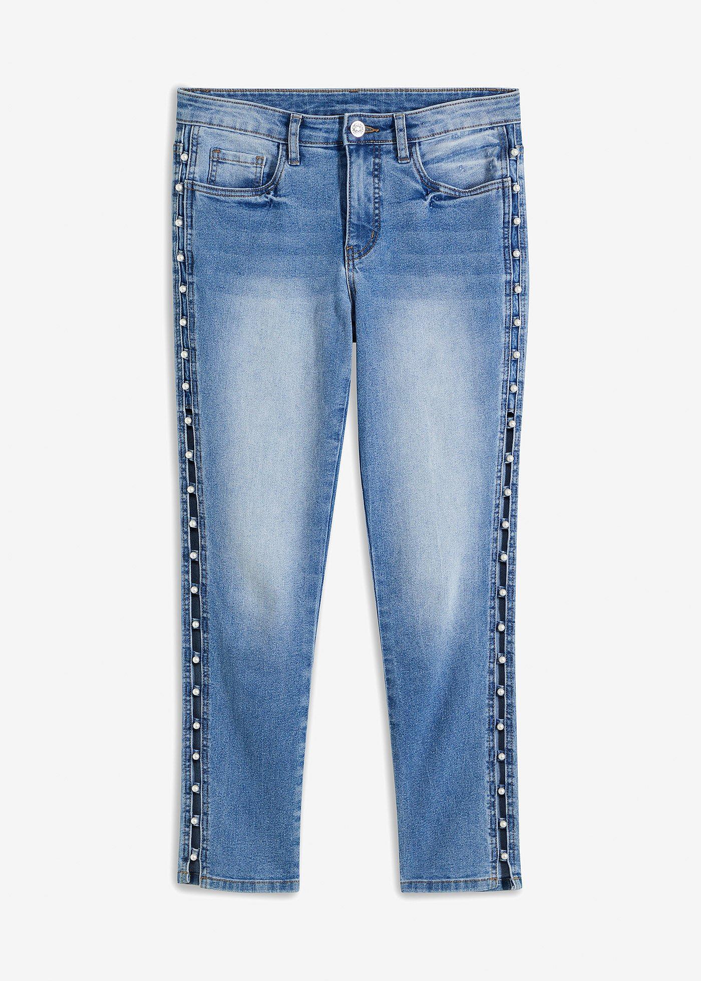 Jeans skinny elasticizzati, vita media