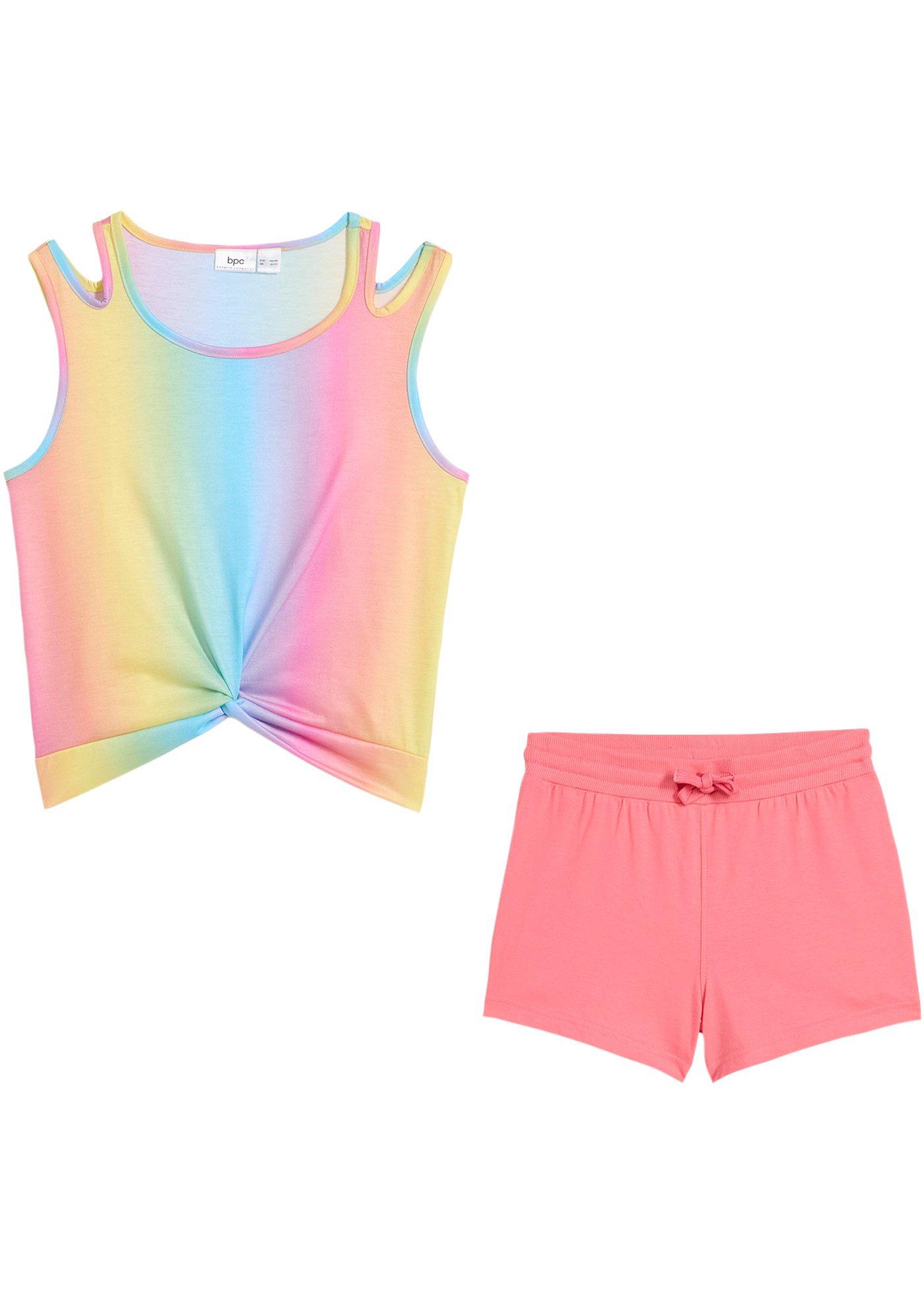 Top e pantaloni corti (set 2 pezzi)