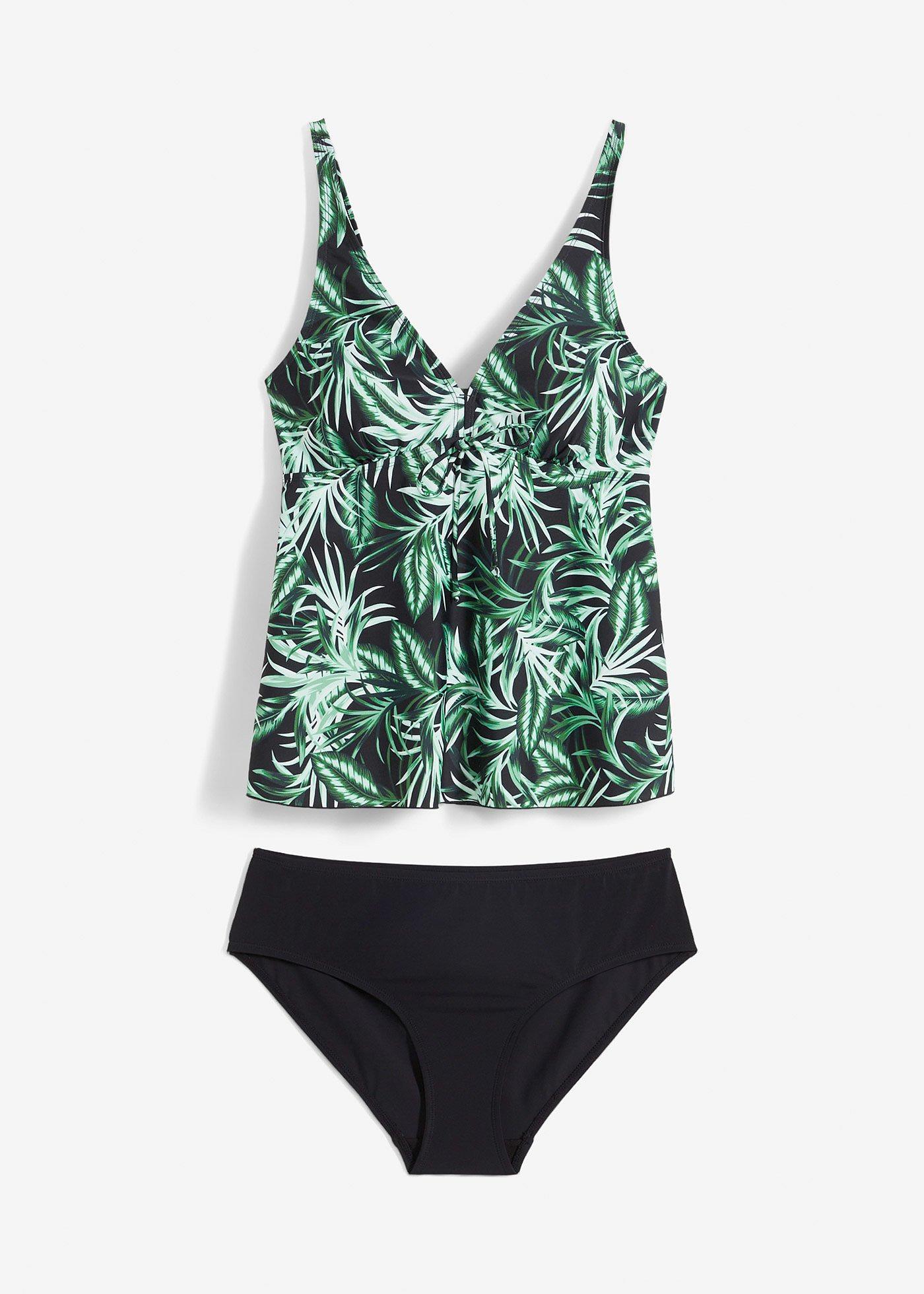 Tankini (set 2 pezzi) in poliammide riciclata