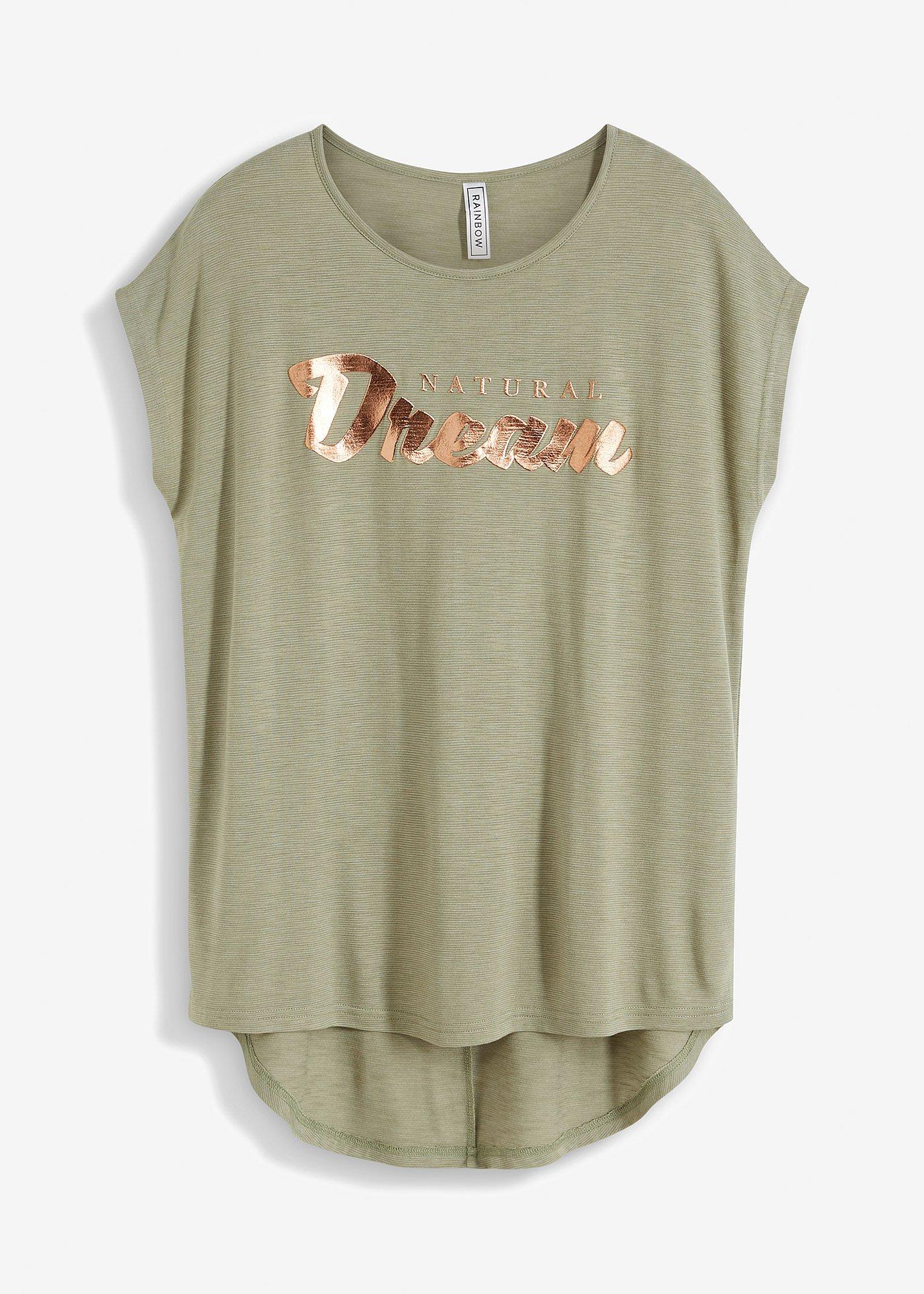 Maglia lunga in misto viscosa