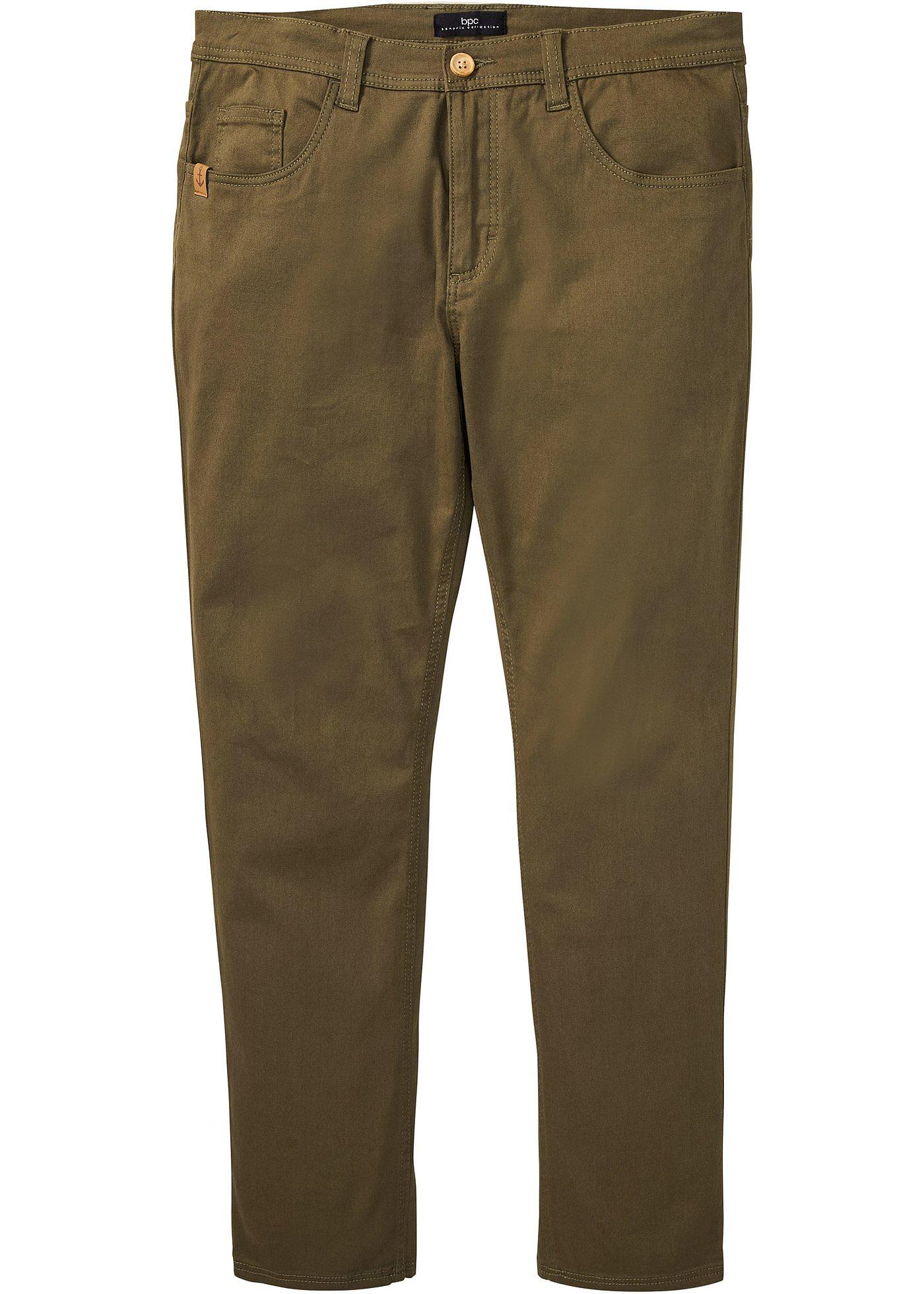Pantaloni elasticizzati regular fit, straight