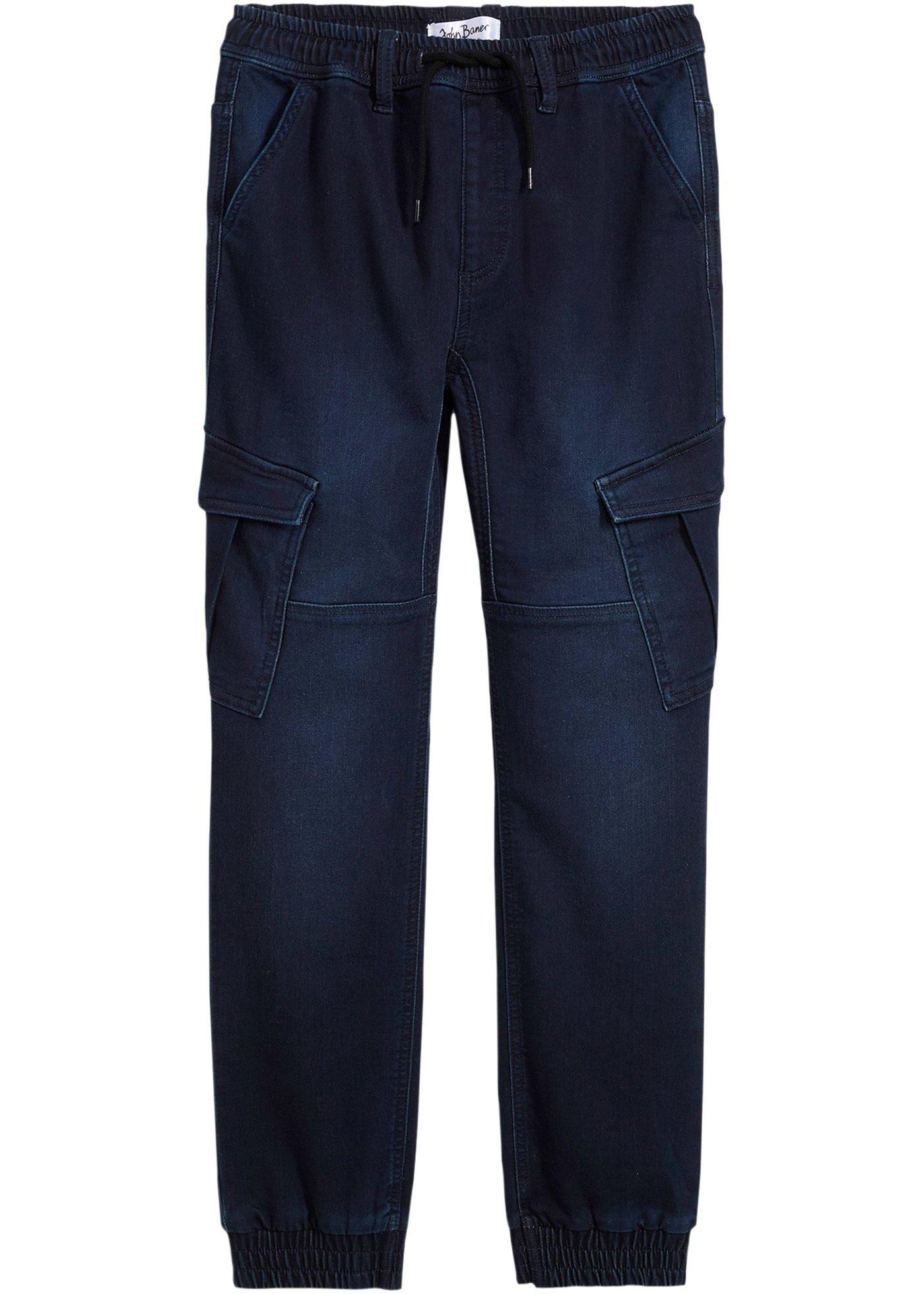 Jeans cargo, regular fit