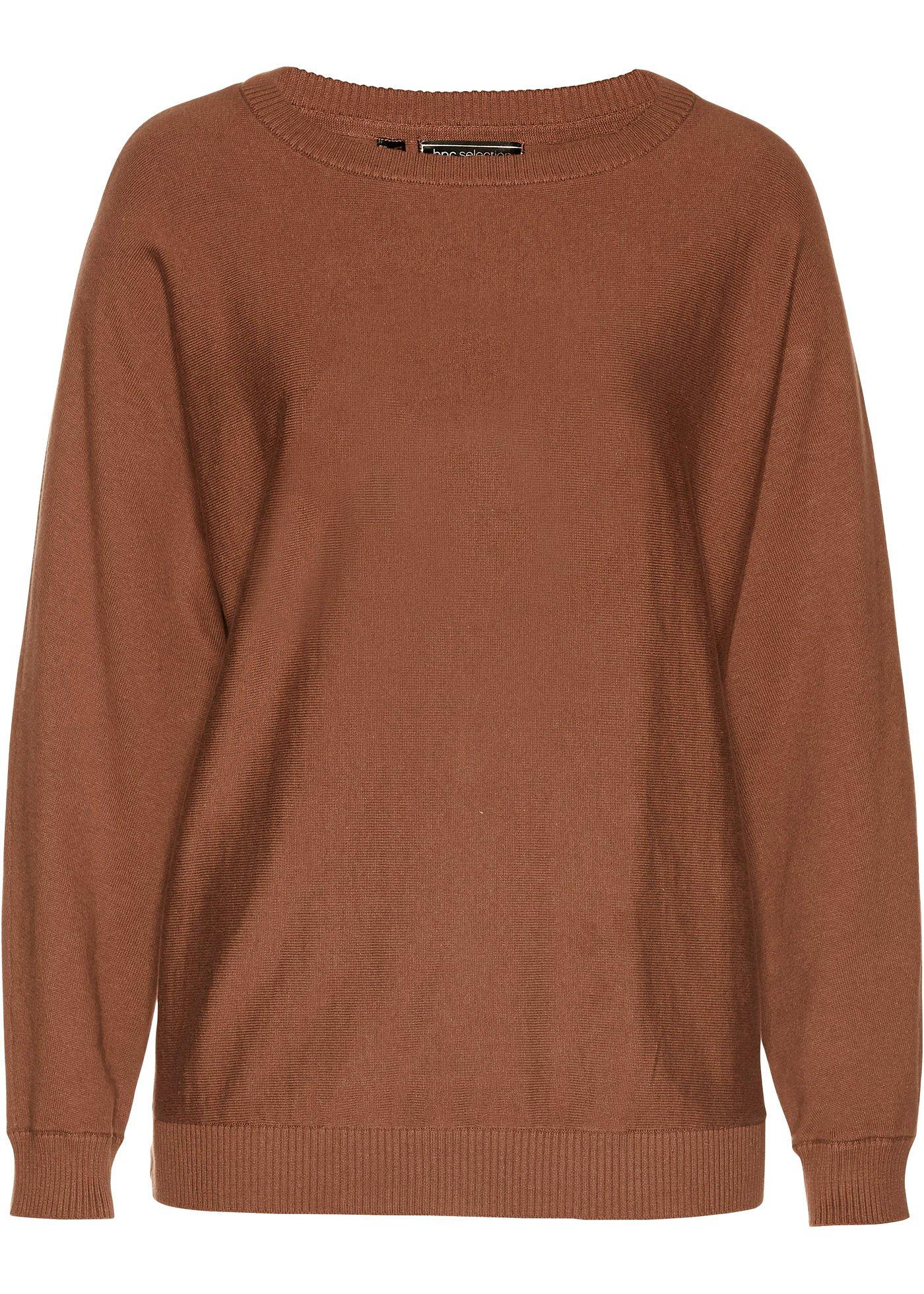 Maglione con maniche a pipistrello