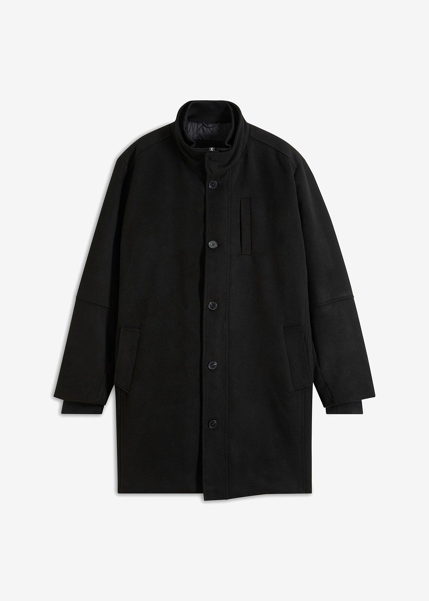 Cappotto corto con paravento