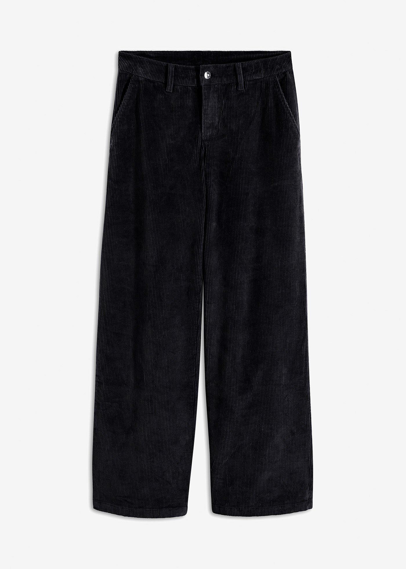 Pantaloni larghi in velluto a coste