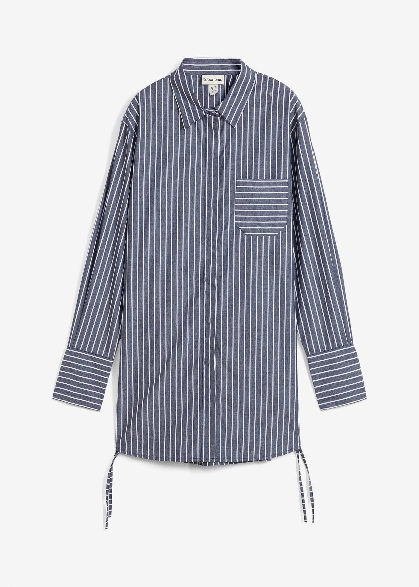Camicia lunga in puro cotone