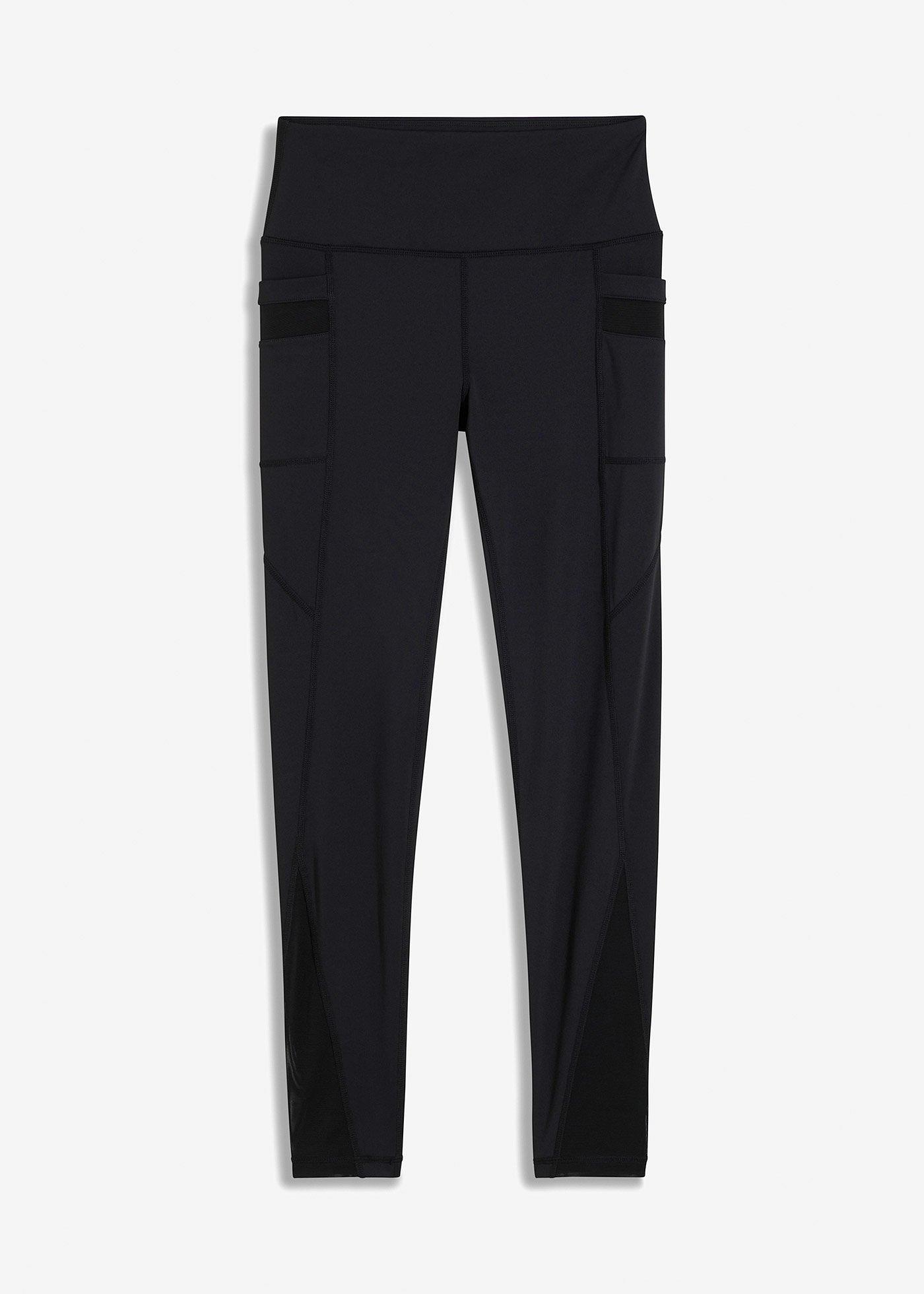Leggings funzionali comfort con mesh e tasca per il cellulare