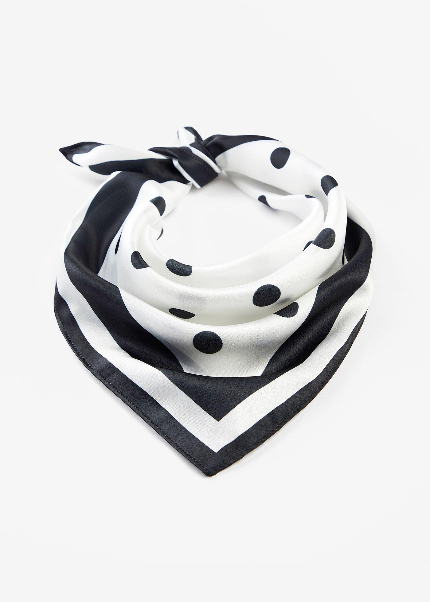 Foulard a pois