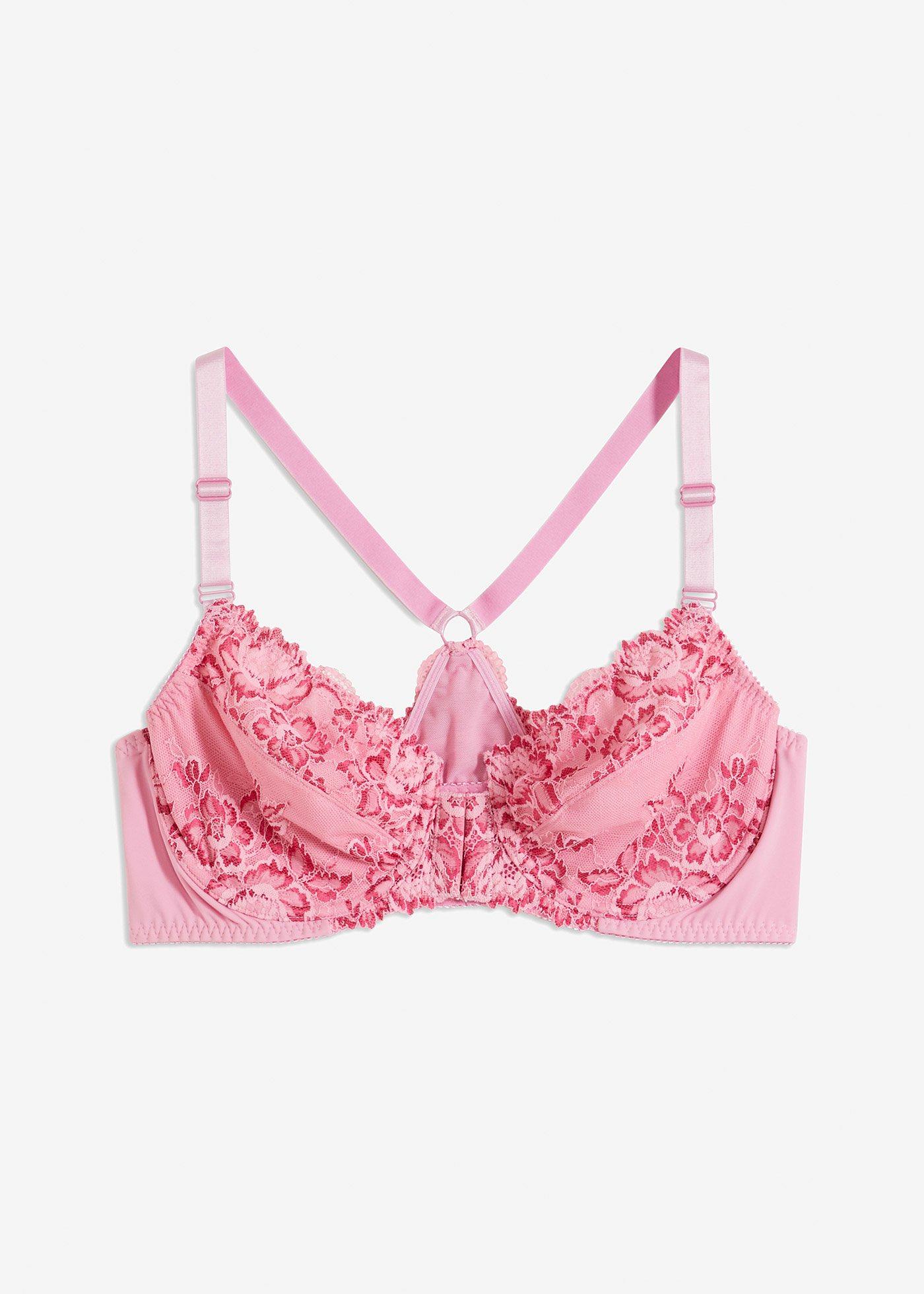 Reggiseno con apertura anteriore e pizzo delicato