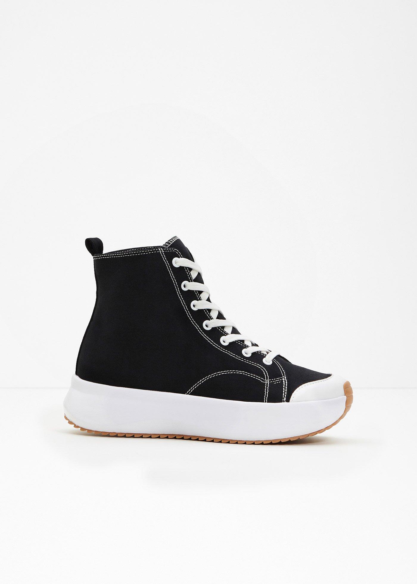 Sneaker alte con plateau