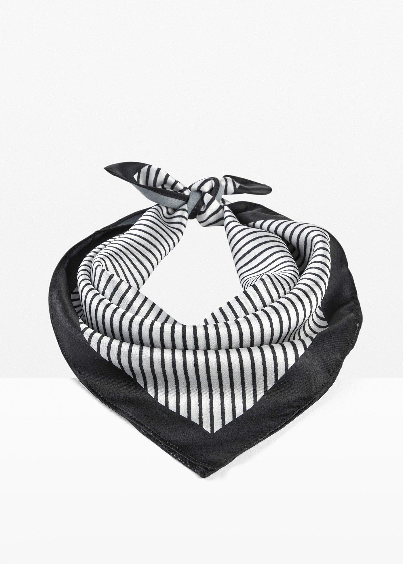Foulard a righe