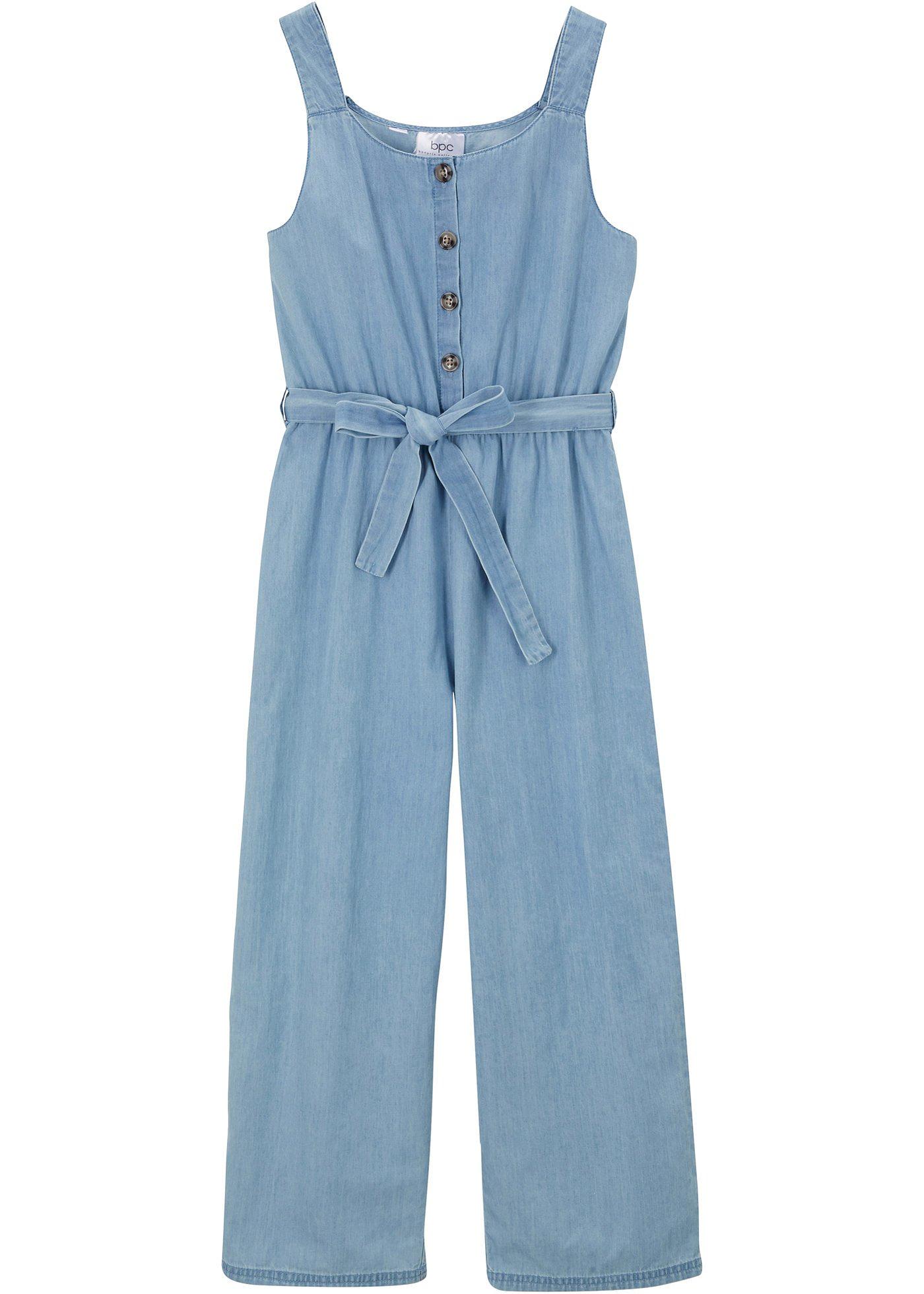 Tuta di jeans in puro cotone
