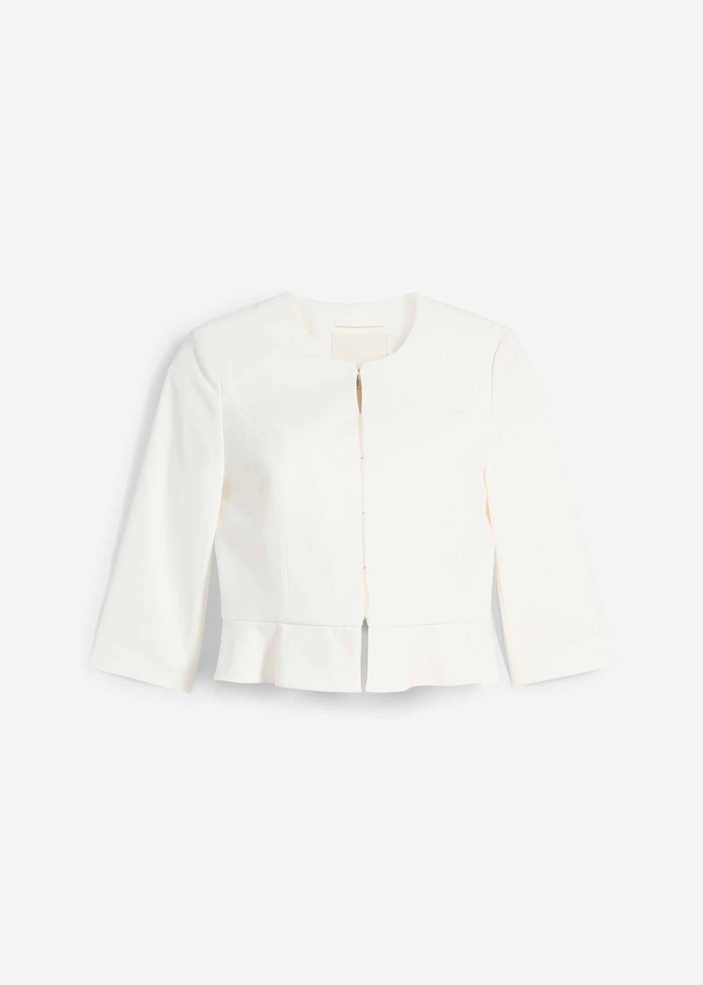 Blazer prémaman corto in satin
