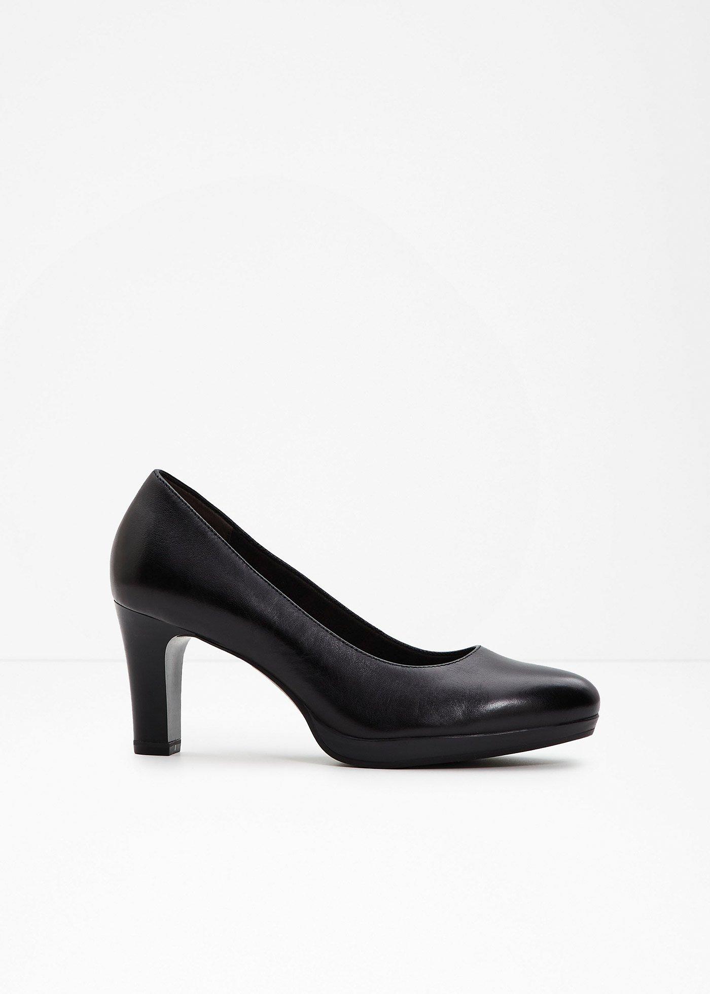 Décolleté in pelle Tamaris
