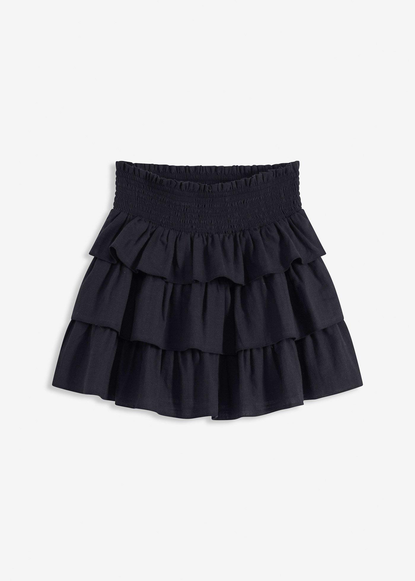 Minigonna in puro cotone
