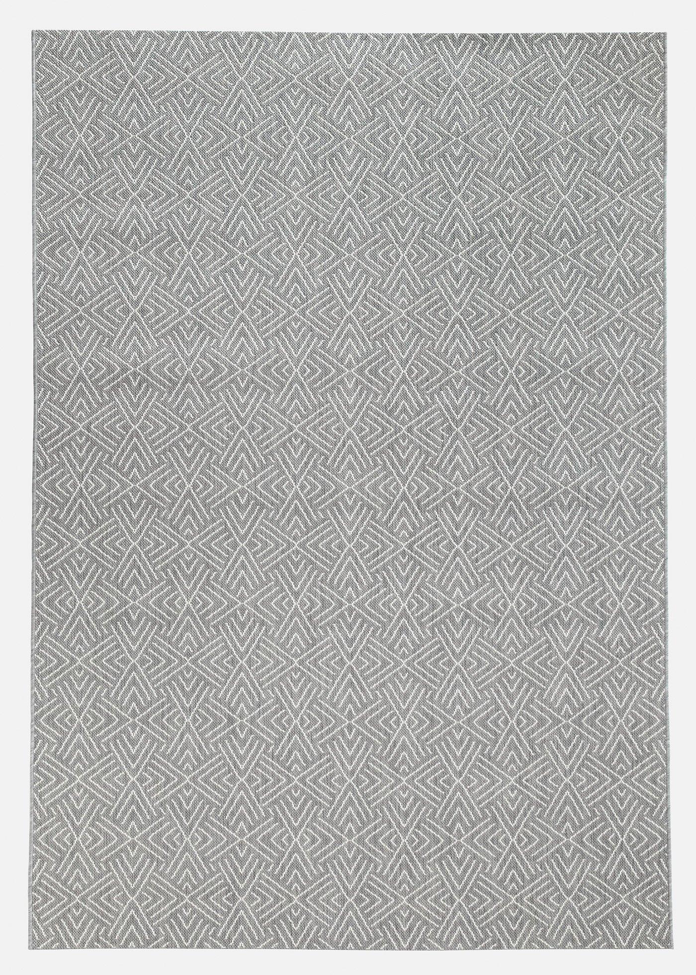 Tappeto da interno ed esterno con superficie strutturata