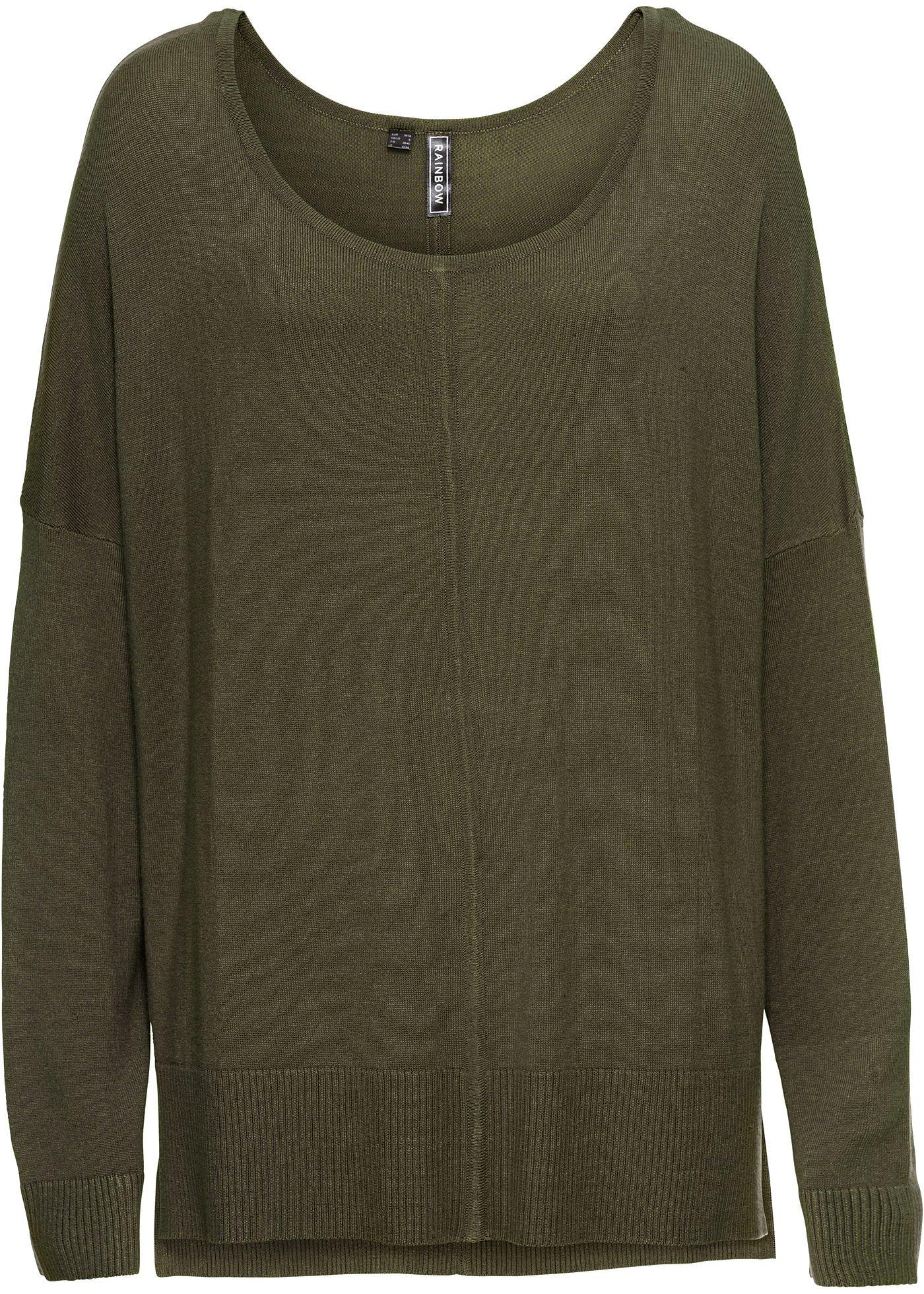 Maglione oversize in misto viscosa
