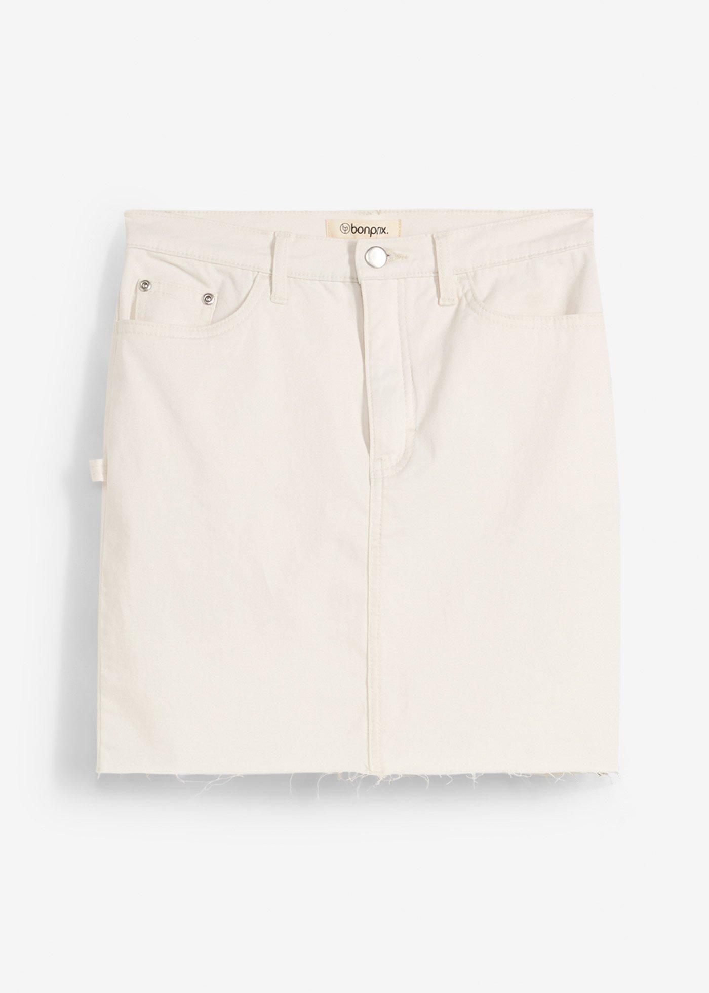 Minigonna in misto cotone elasticizzato