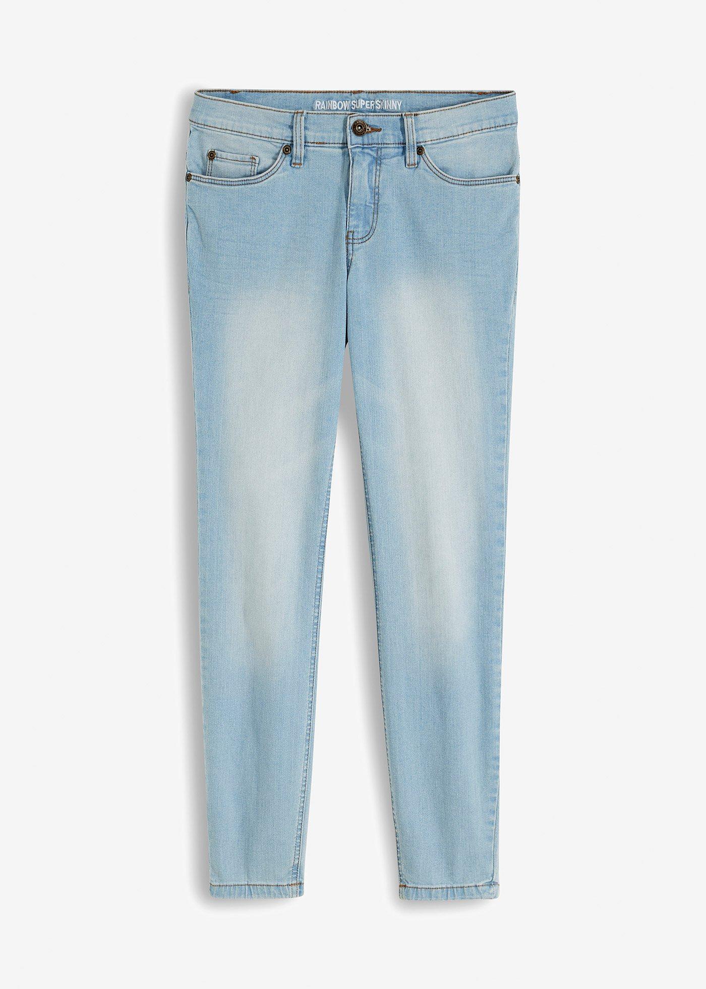 Jeans skinny cropped, vita media